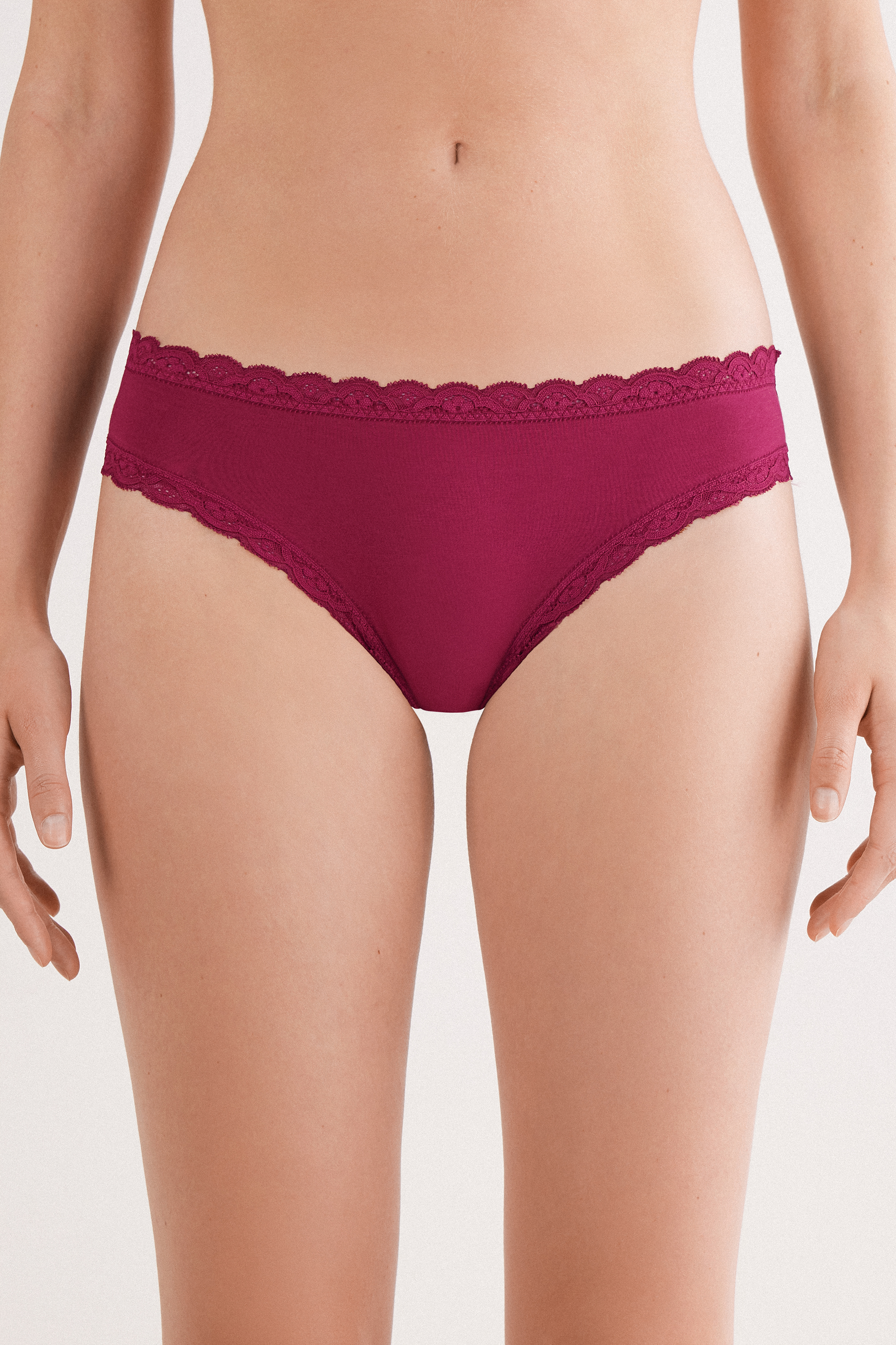 Slip in Cotone e Pizzo