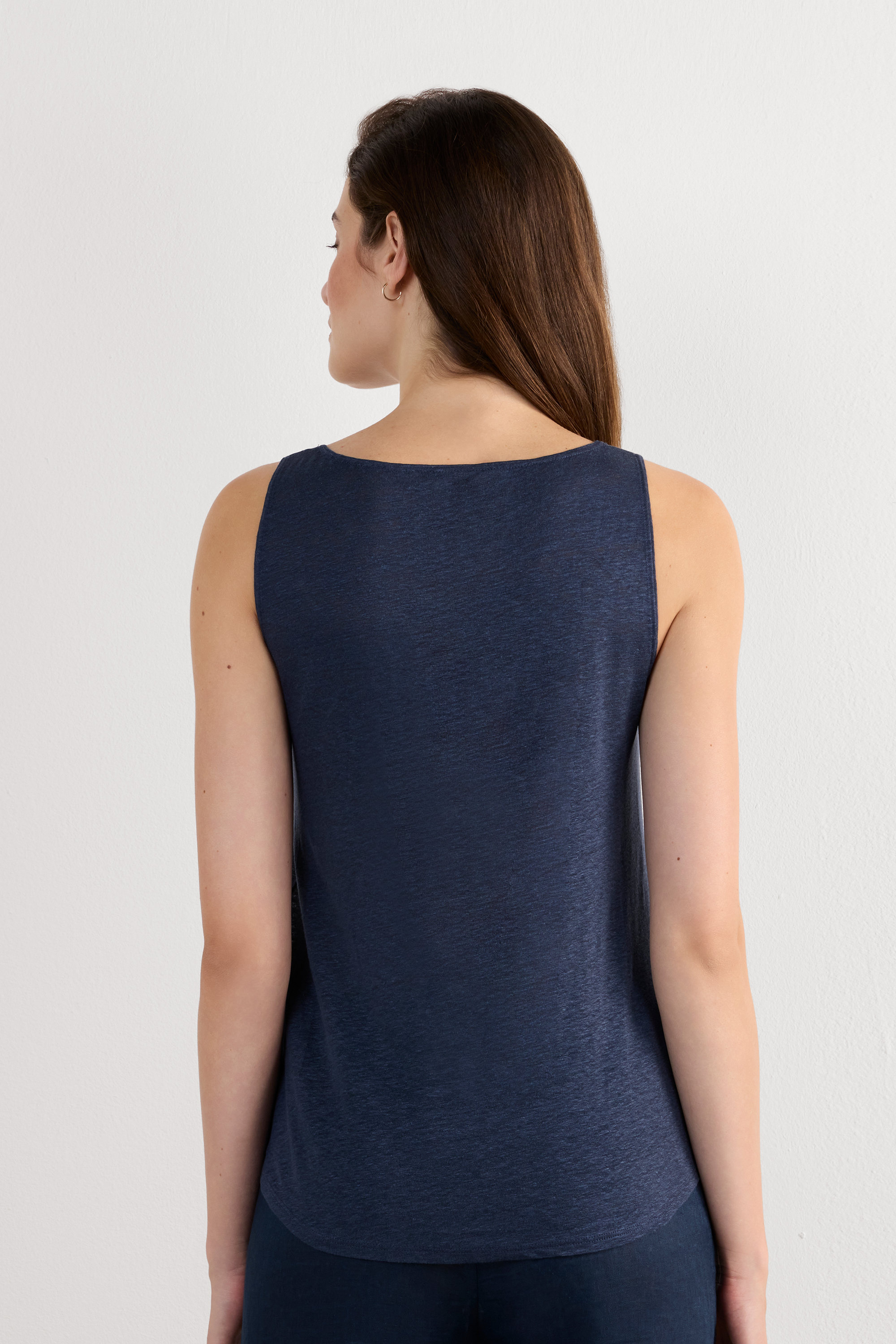 Canotta in Lino The Pure Linen