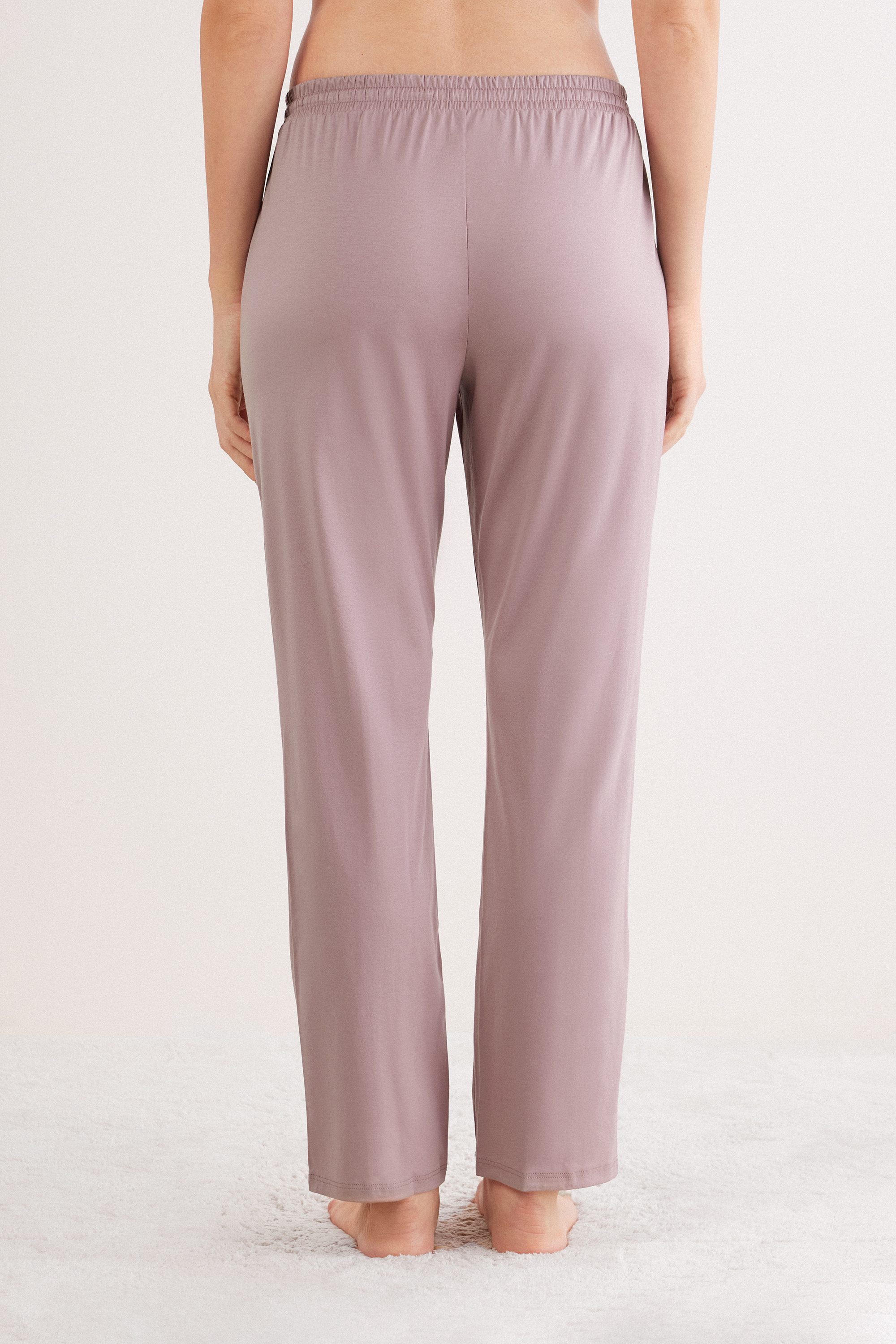 Pantaloni Lunghi in Cotone Elevated Cotton