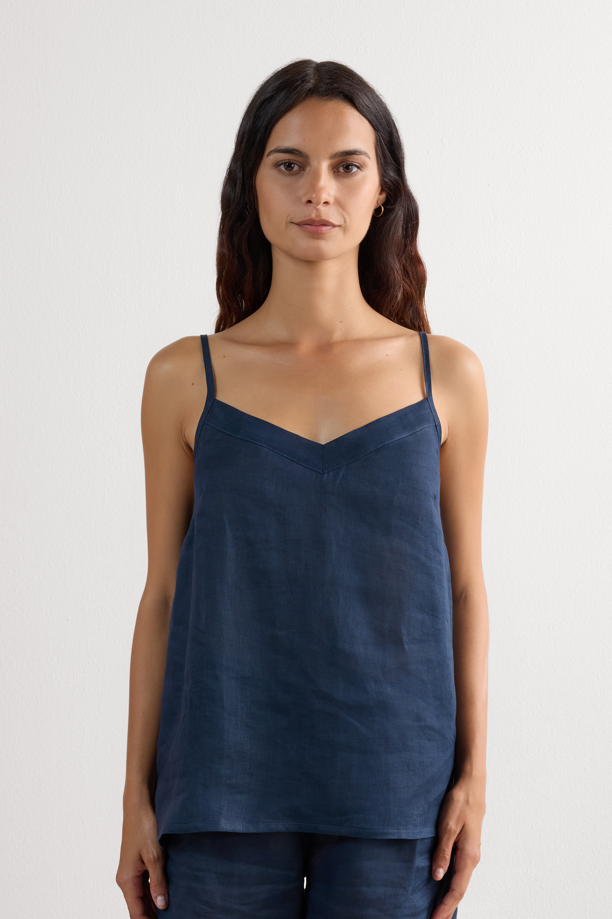 Top in Tela di Lino The Pure Linen