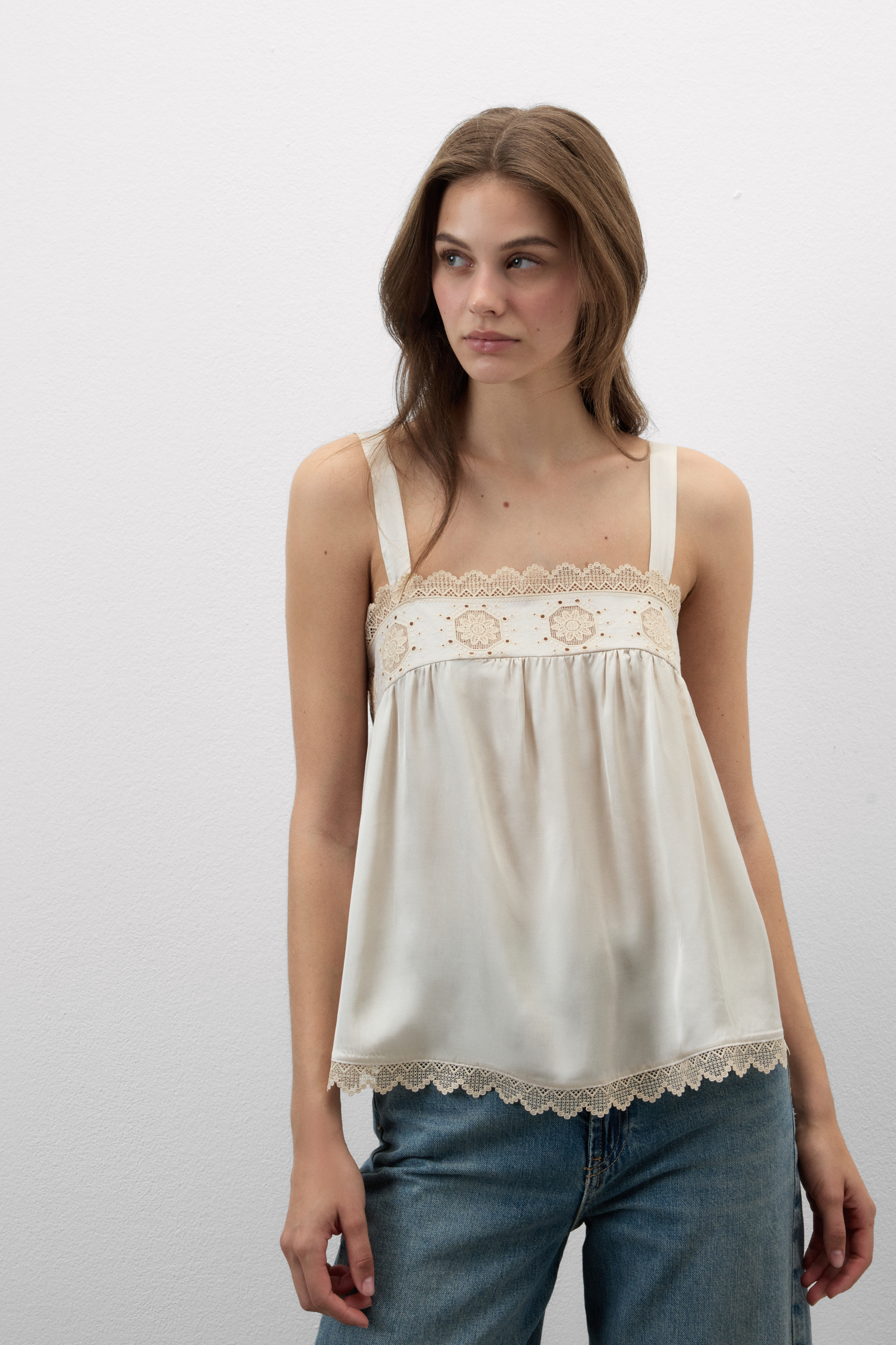 Top in Raso di Viscosa Midsummer Dream