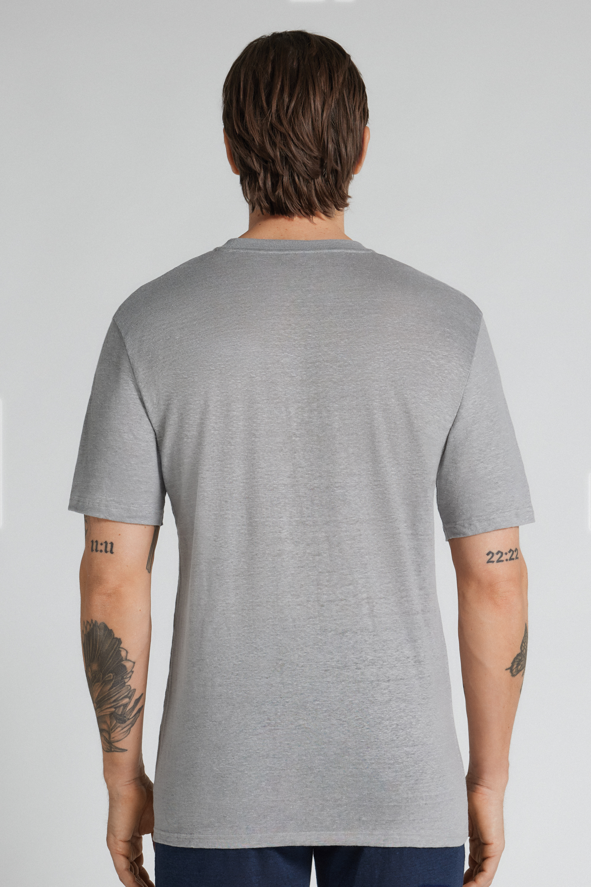 T-Shirt in 100% Lino Soft