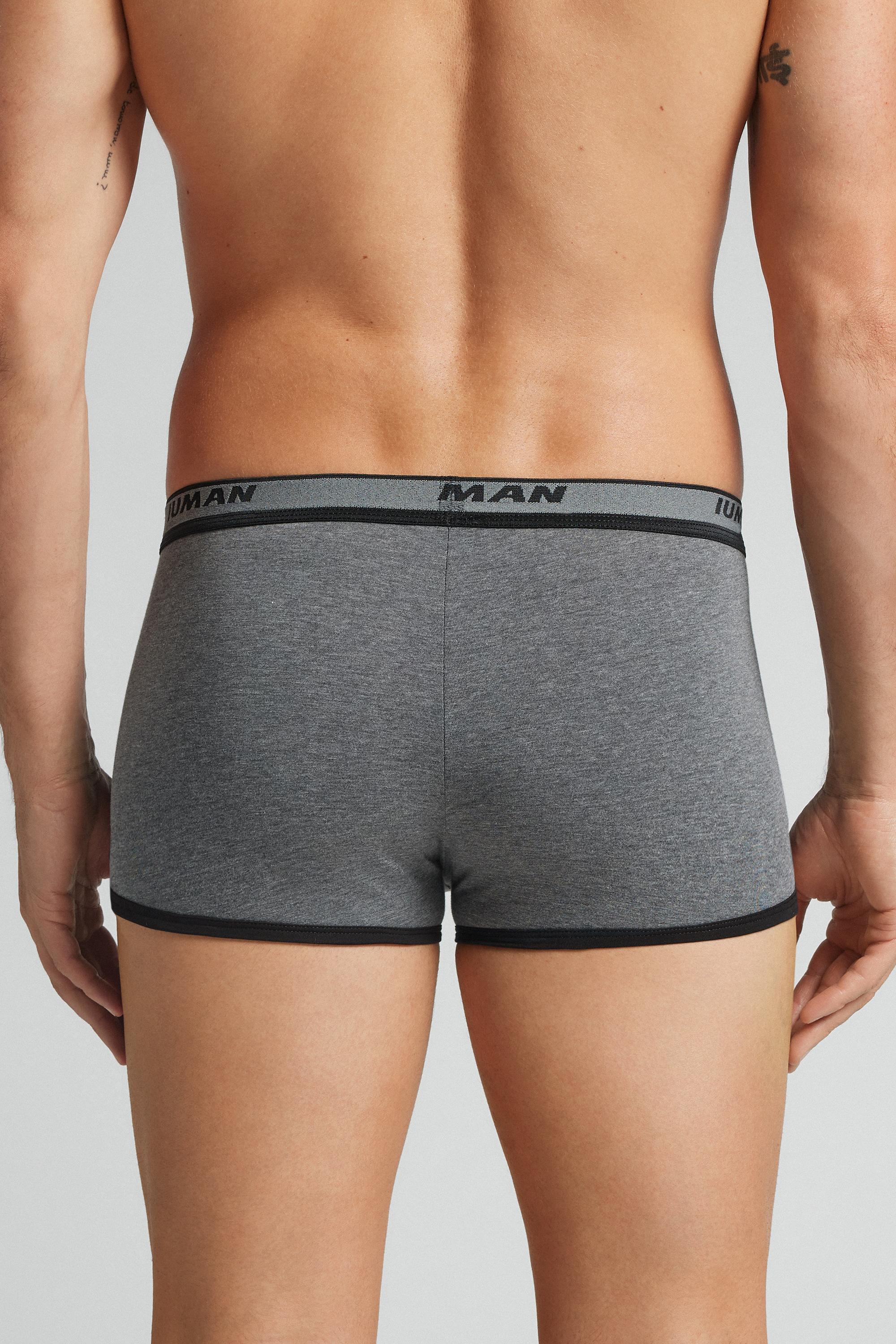 Boxer in Cotone Superior con Logo