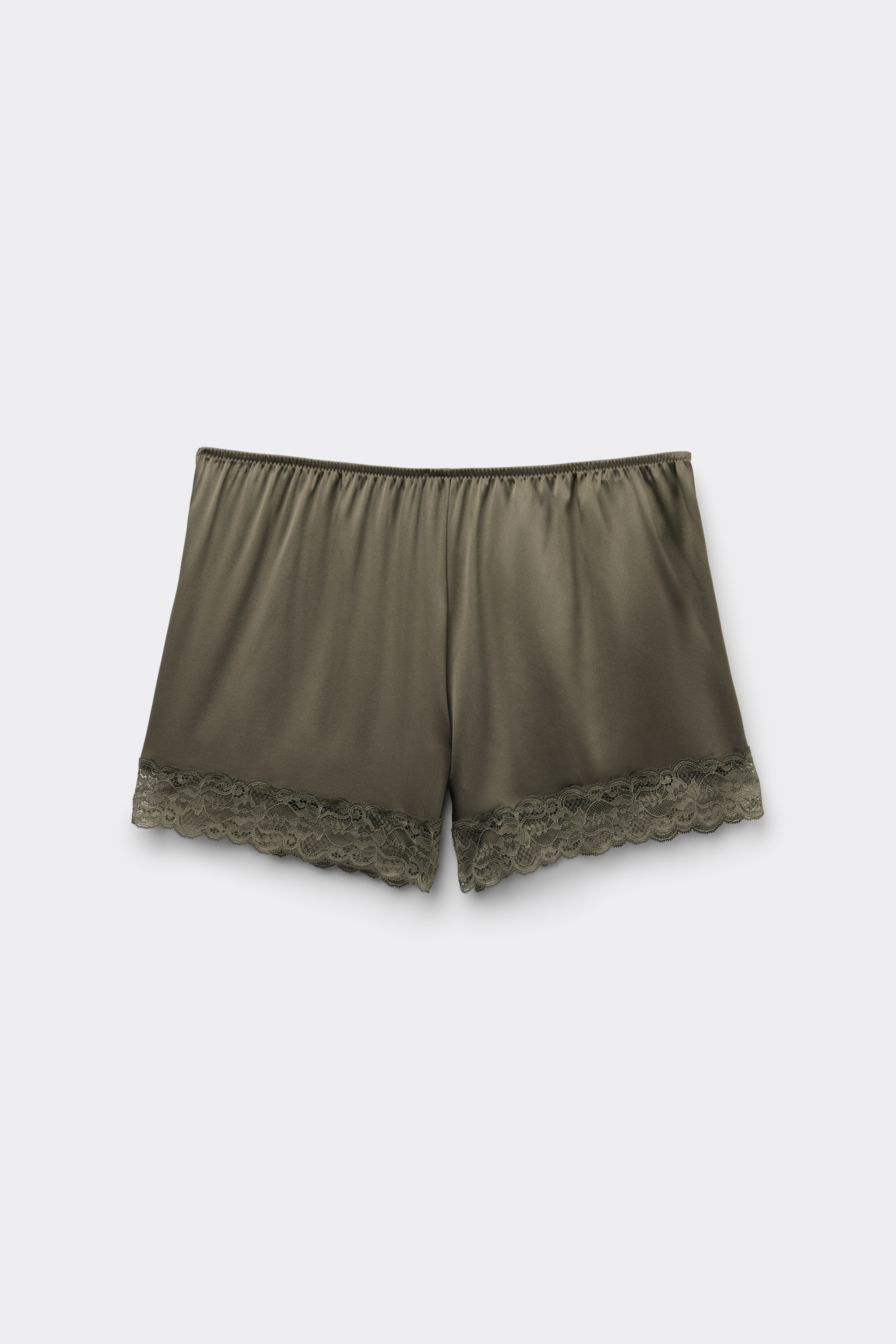 Pantaloncino in Seta con Pizzo