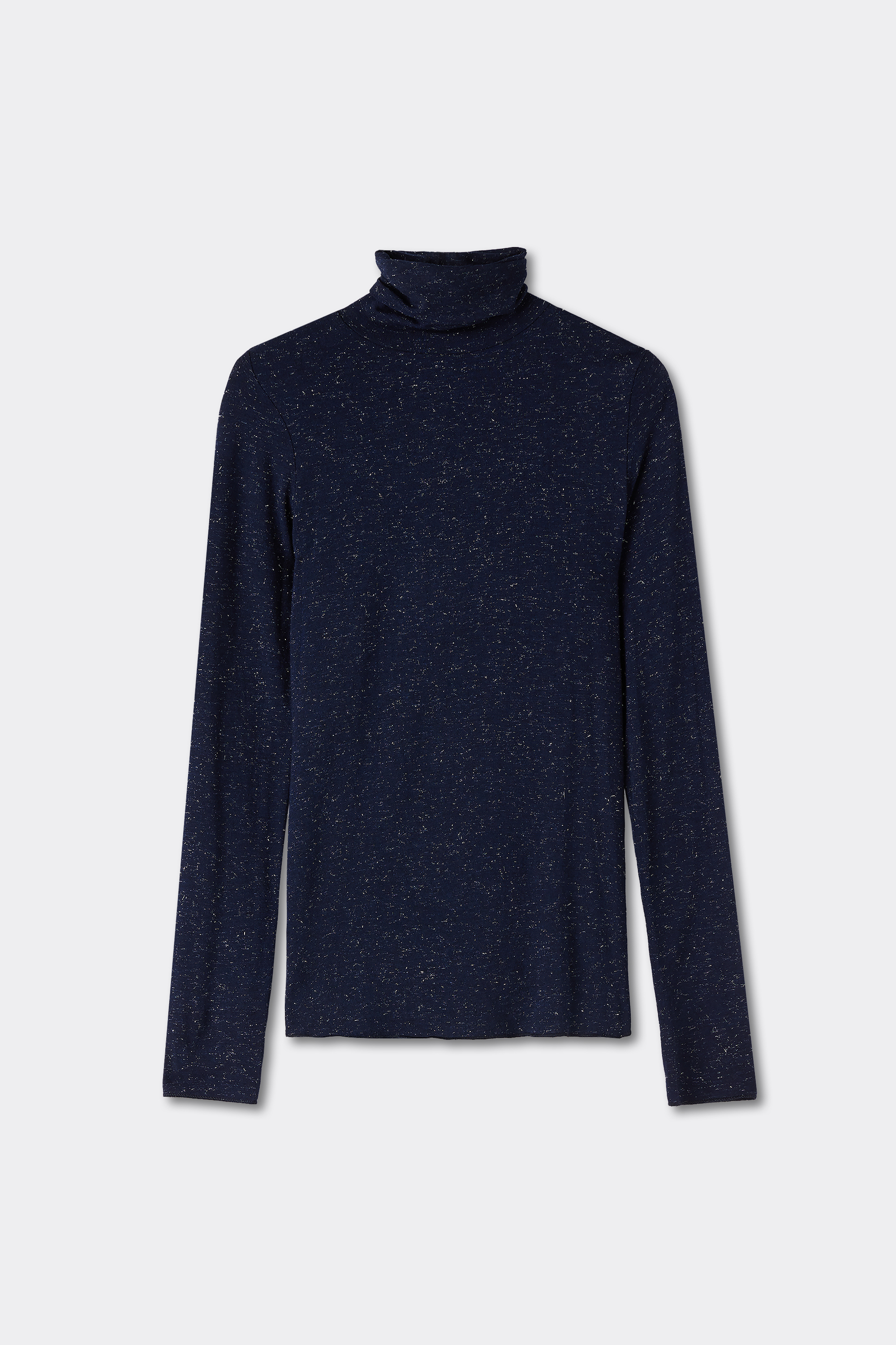 Maglia Collo Alto in Modal Light con Cashmere Lam&egrave;