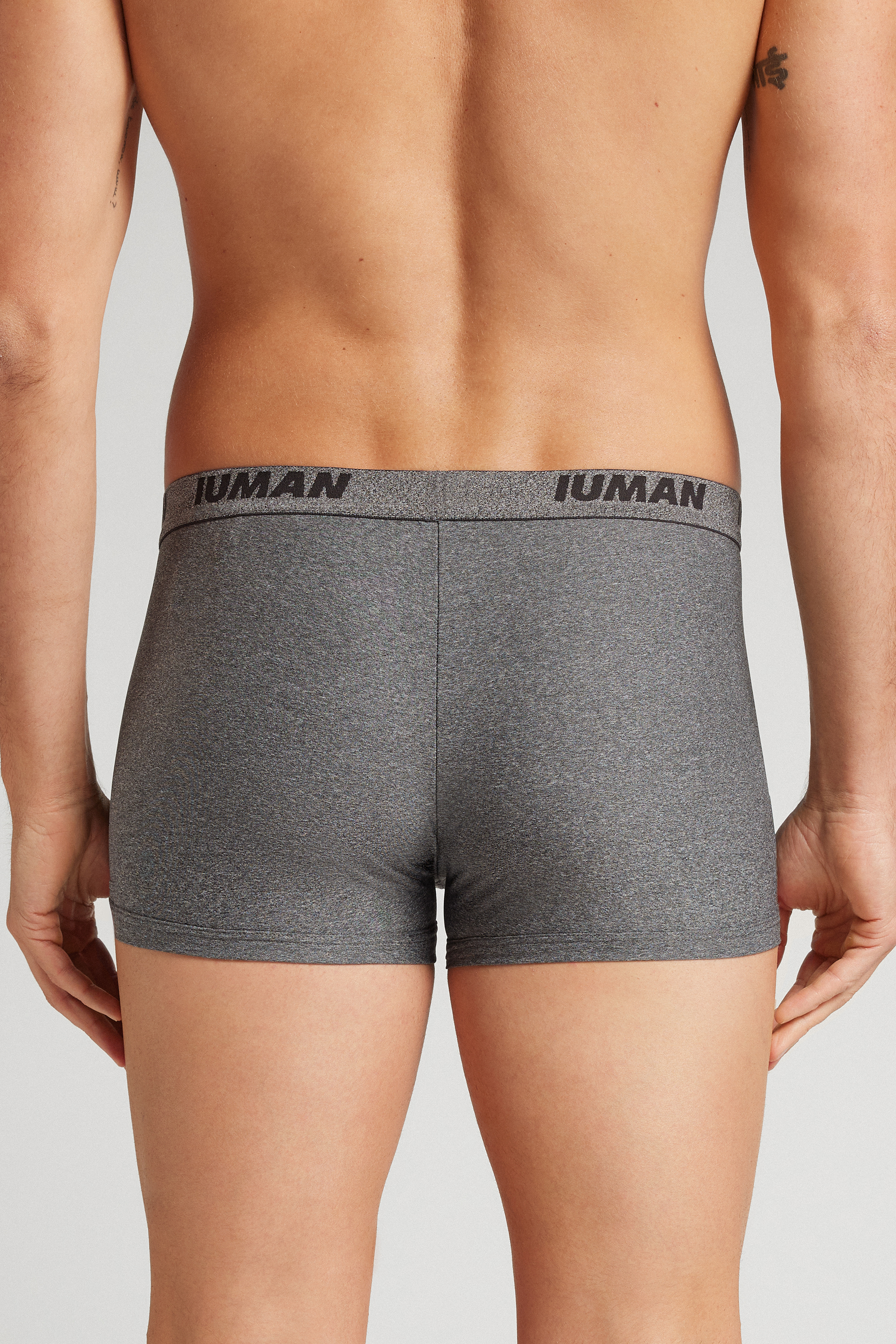 Boxer in Microfibra con Logo