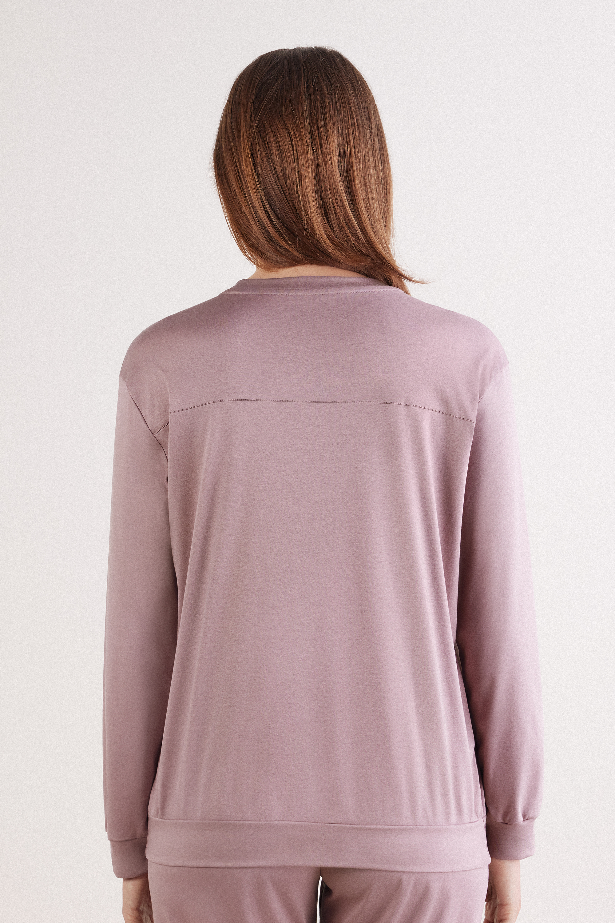 Maglia Manica Lunga in Cotone Elevated Cotton