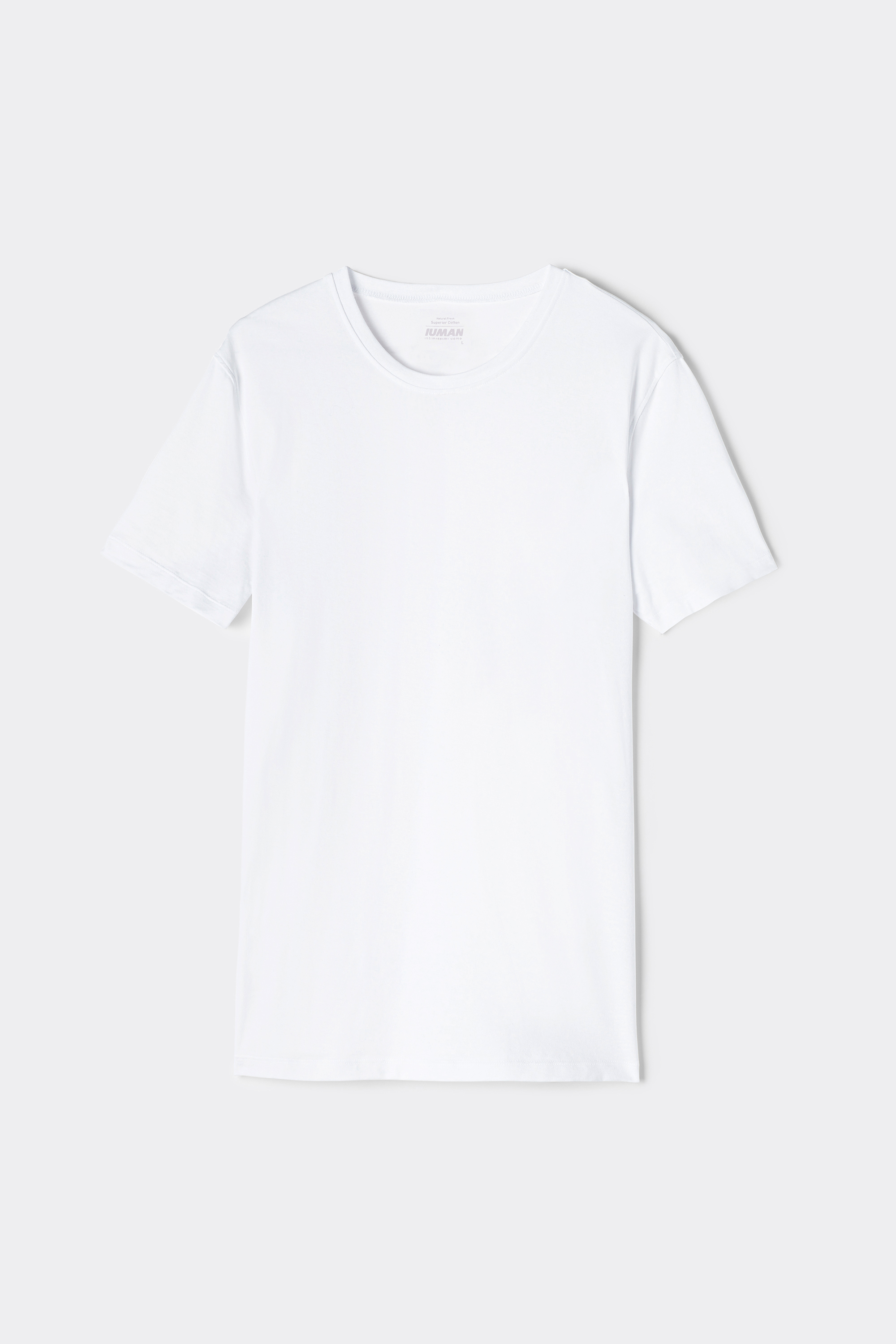 T-Shirt in Cotone Superior Elasticizzato