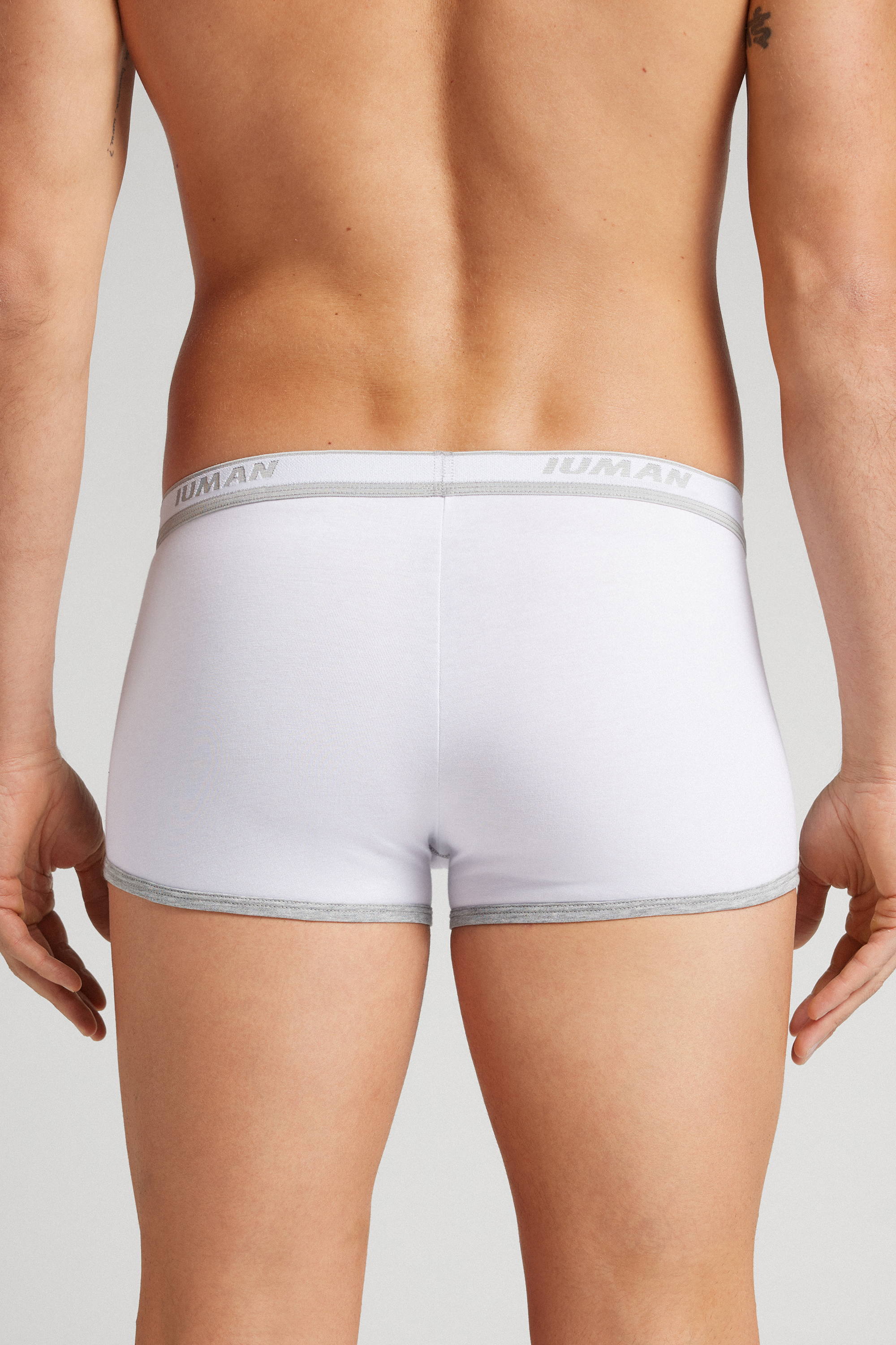 Boxer in Cotone Superior con Logo