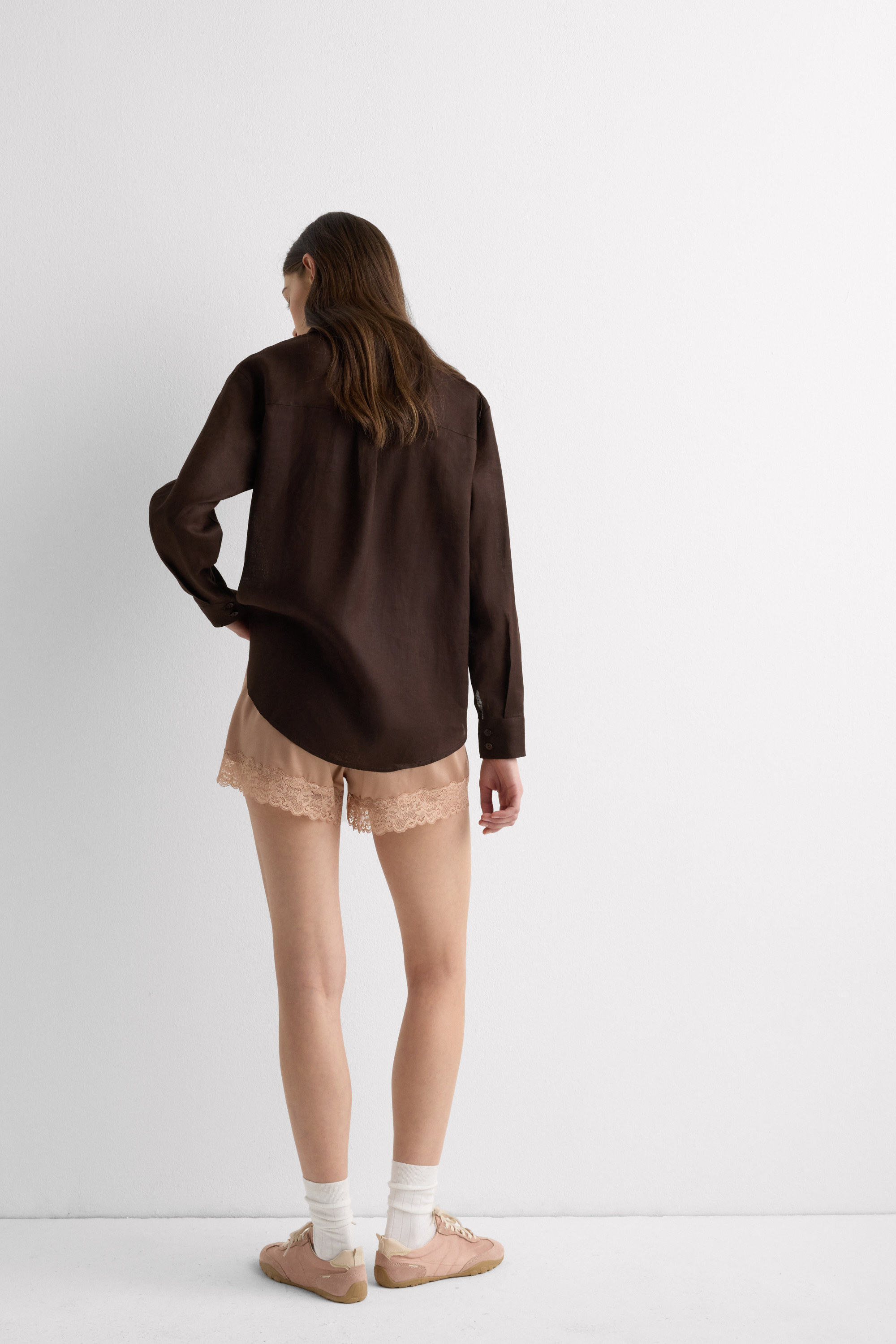 Camicia in Tela di Lino The Pure Linen