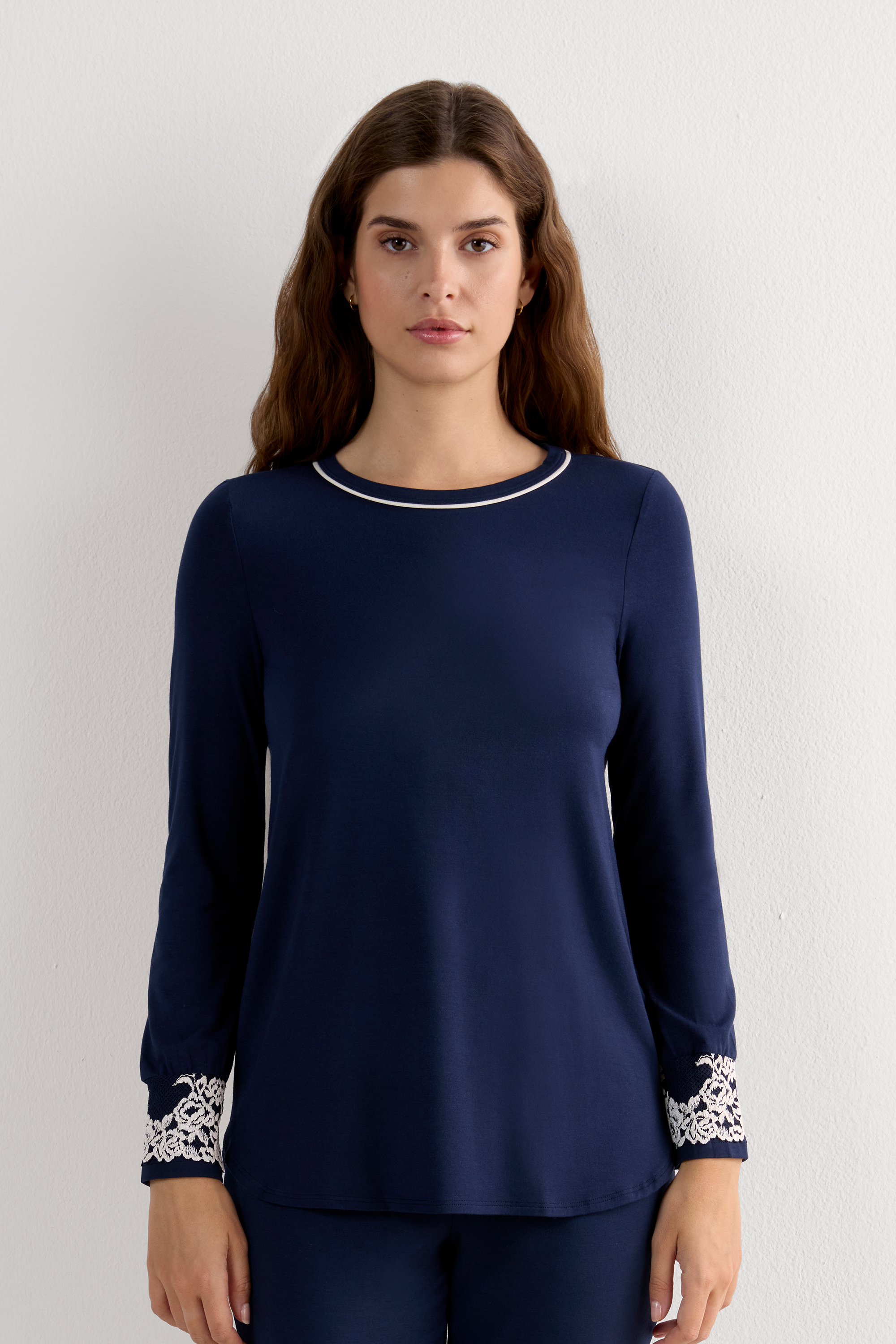 Maglia In Modal Pretty Flowers