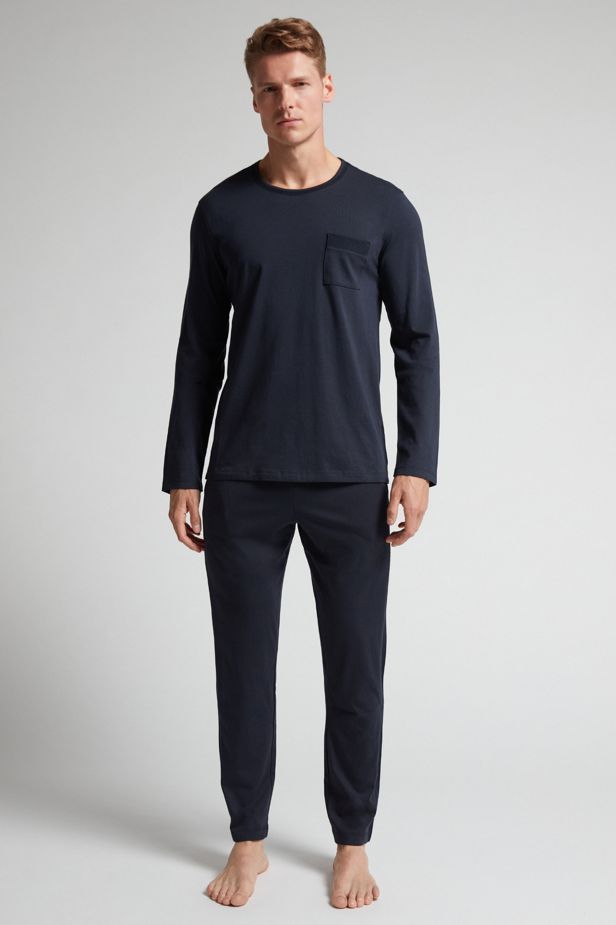 Pigiama Lungo in Cotone Superior