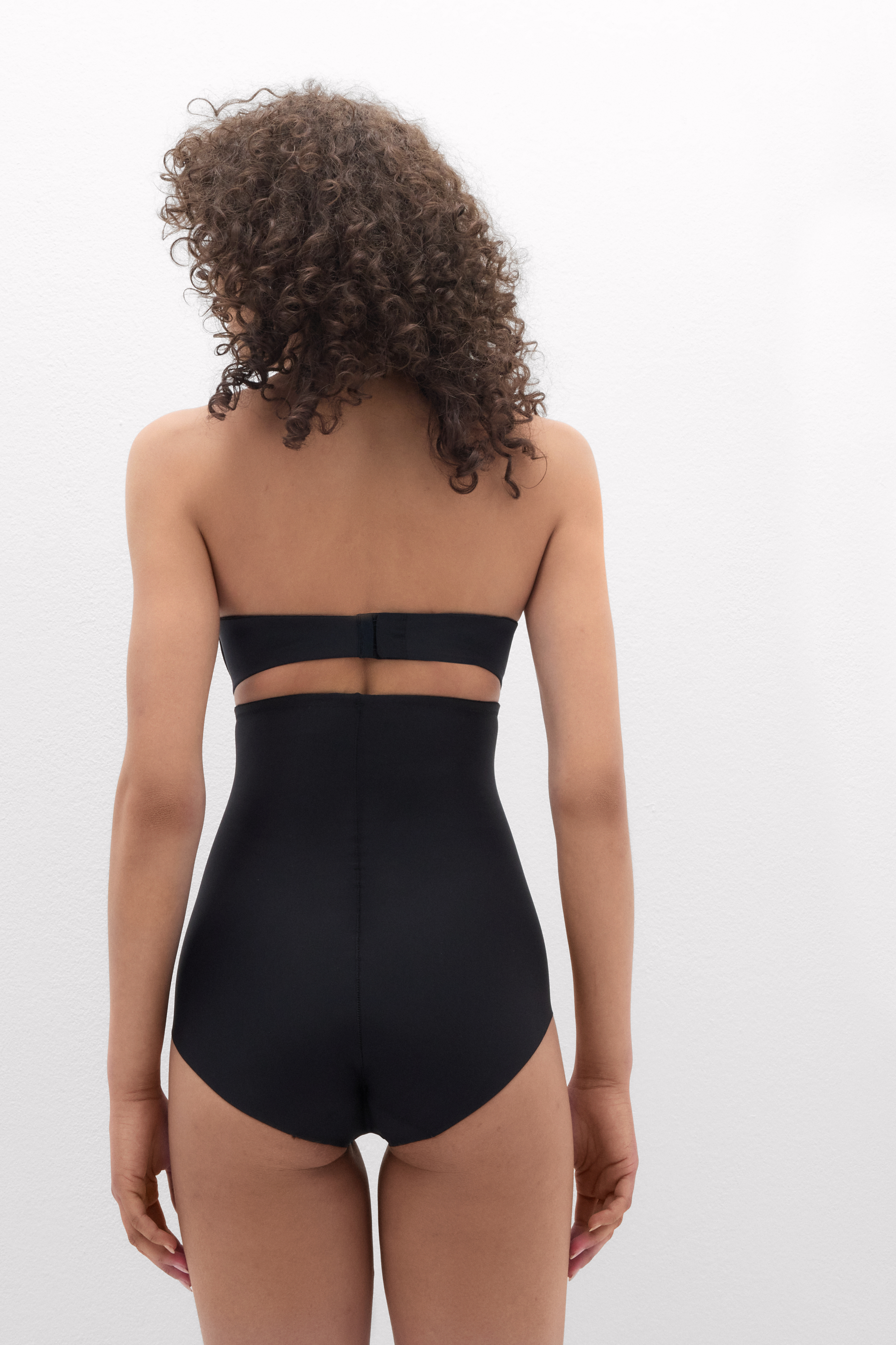 Culotte Vita Alta Modellante in Microfibra Senza Cuciture