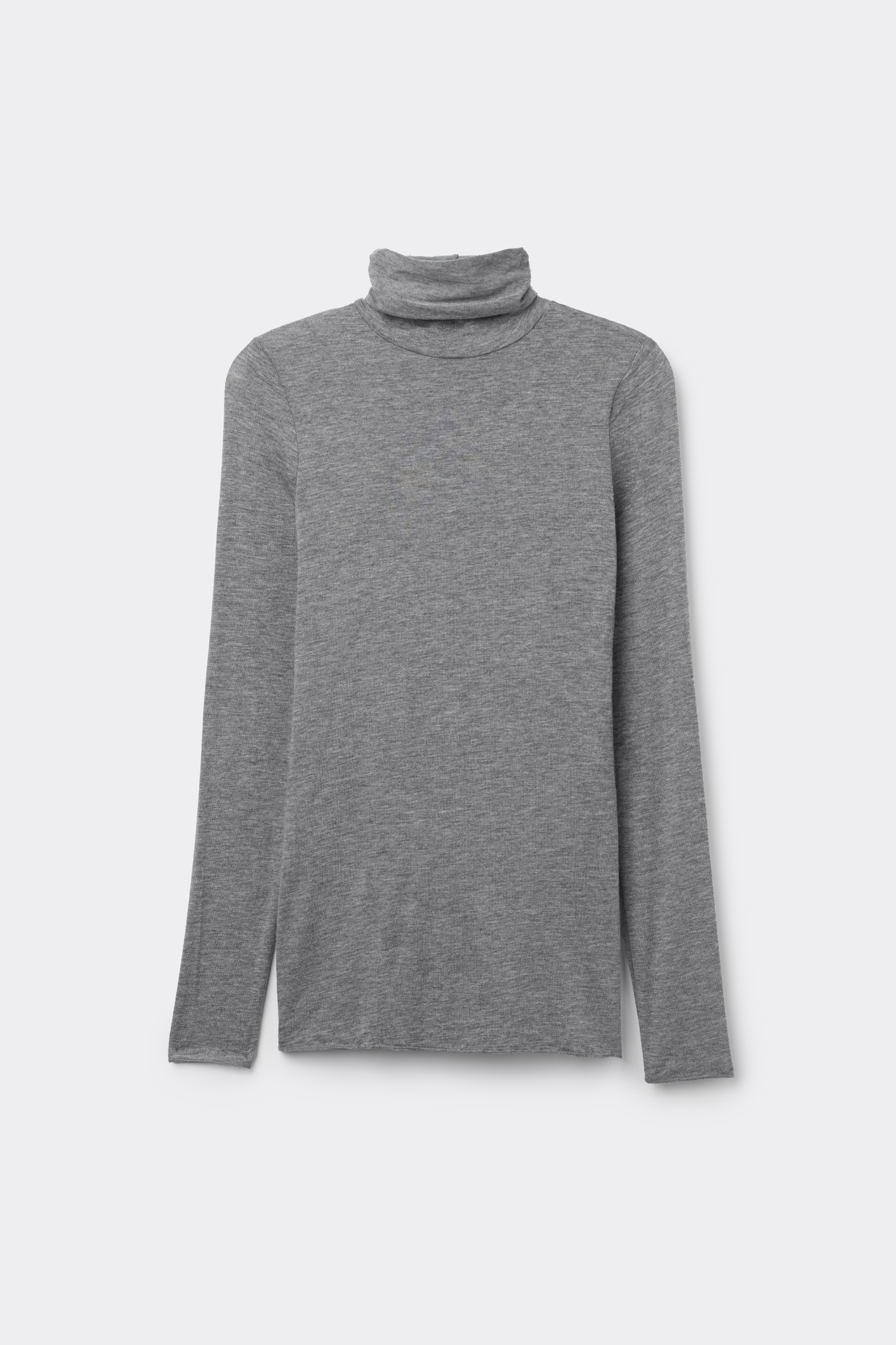 Maglia Ultralight con Cashmere A Collo Alto