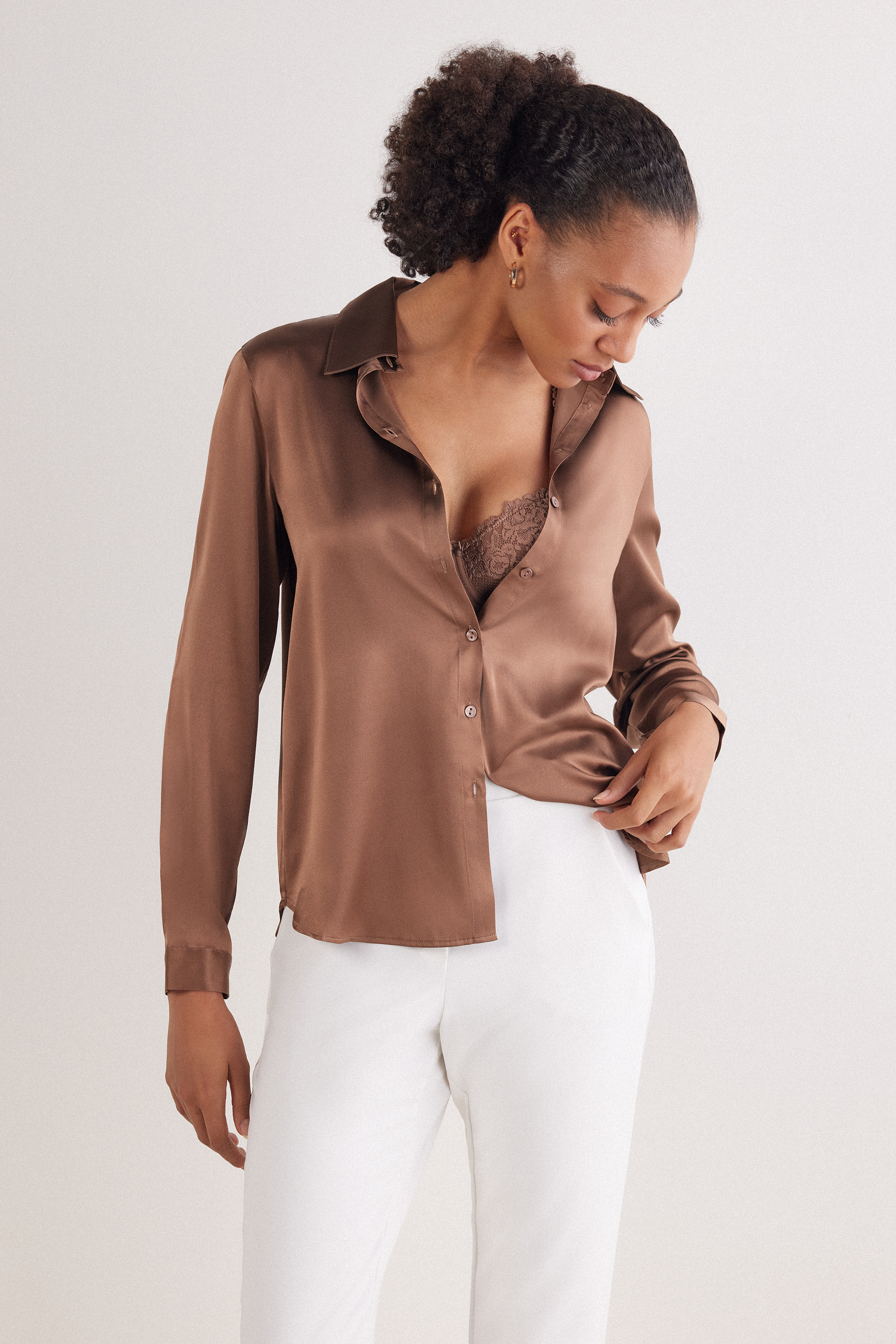 Camicia in seta