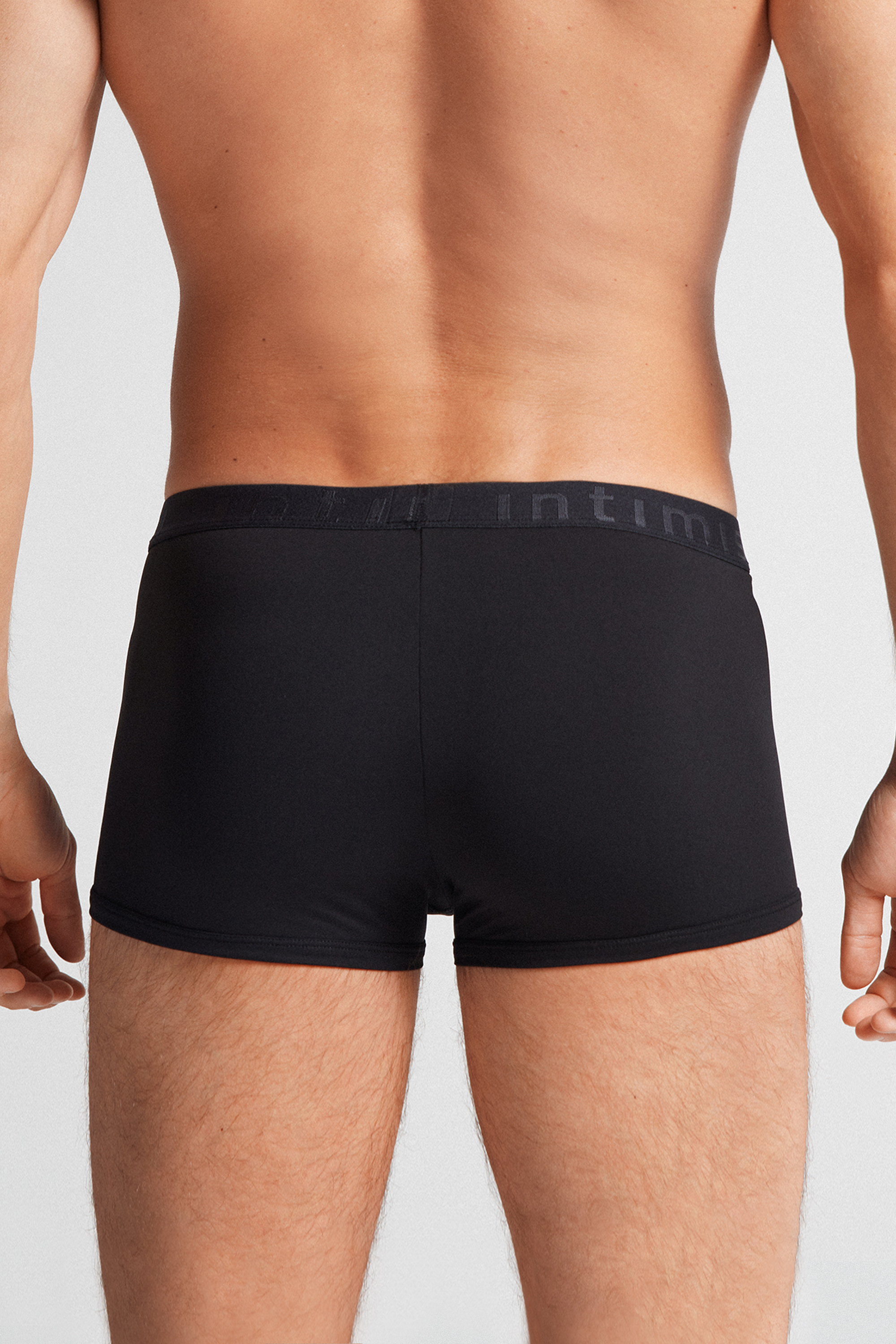 Boxer in Microfibra con Logo