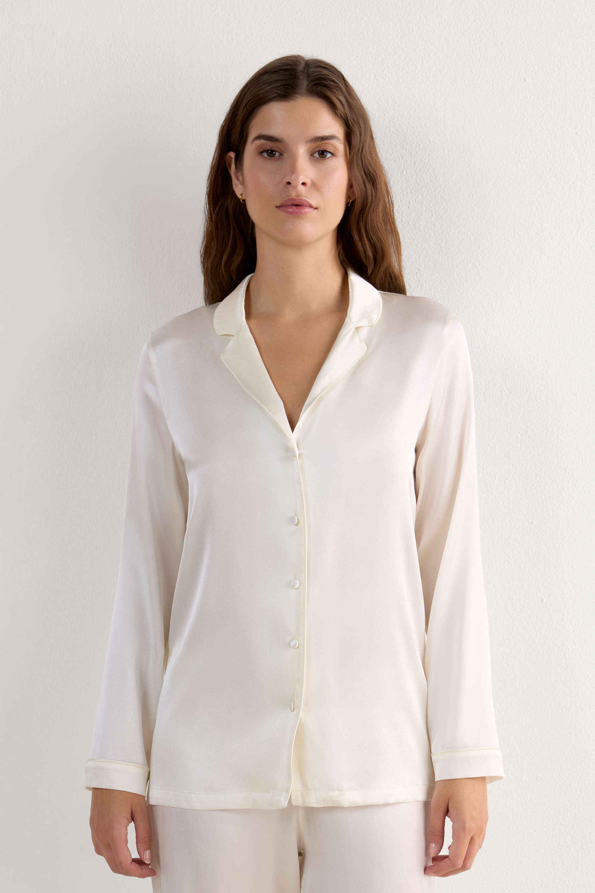 Maglia in Seta a Taglio Uomo