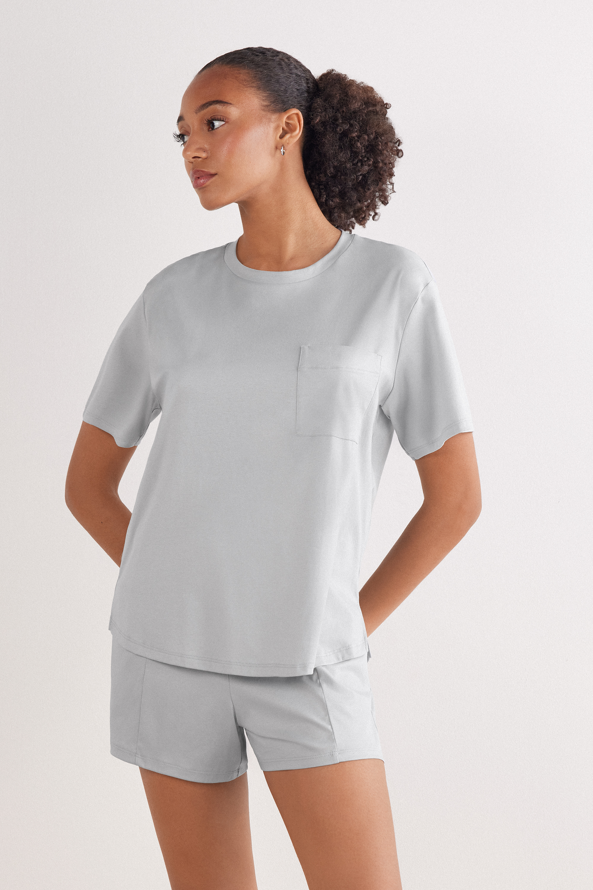 Maglia Manica Corta in Elevated Cotton