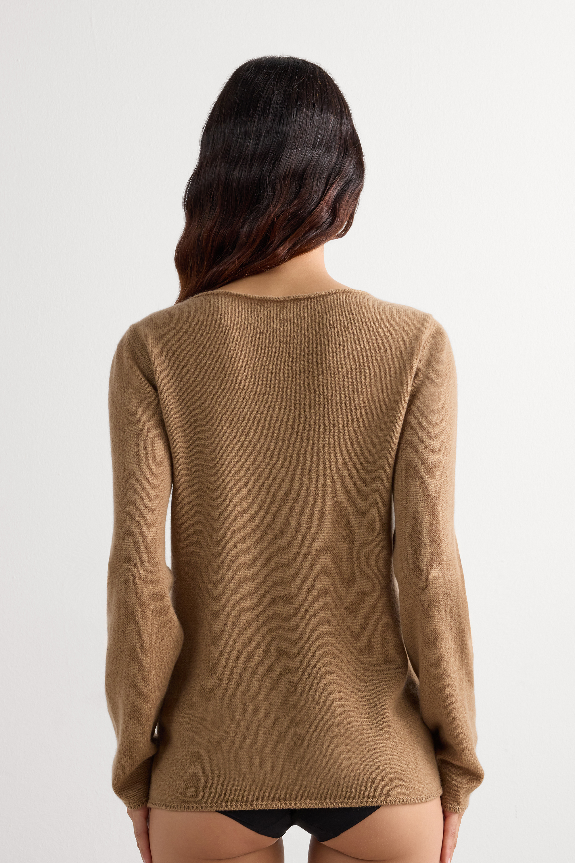 Maglia Manica Lunga 100% Cashmere