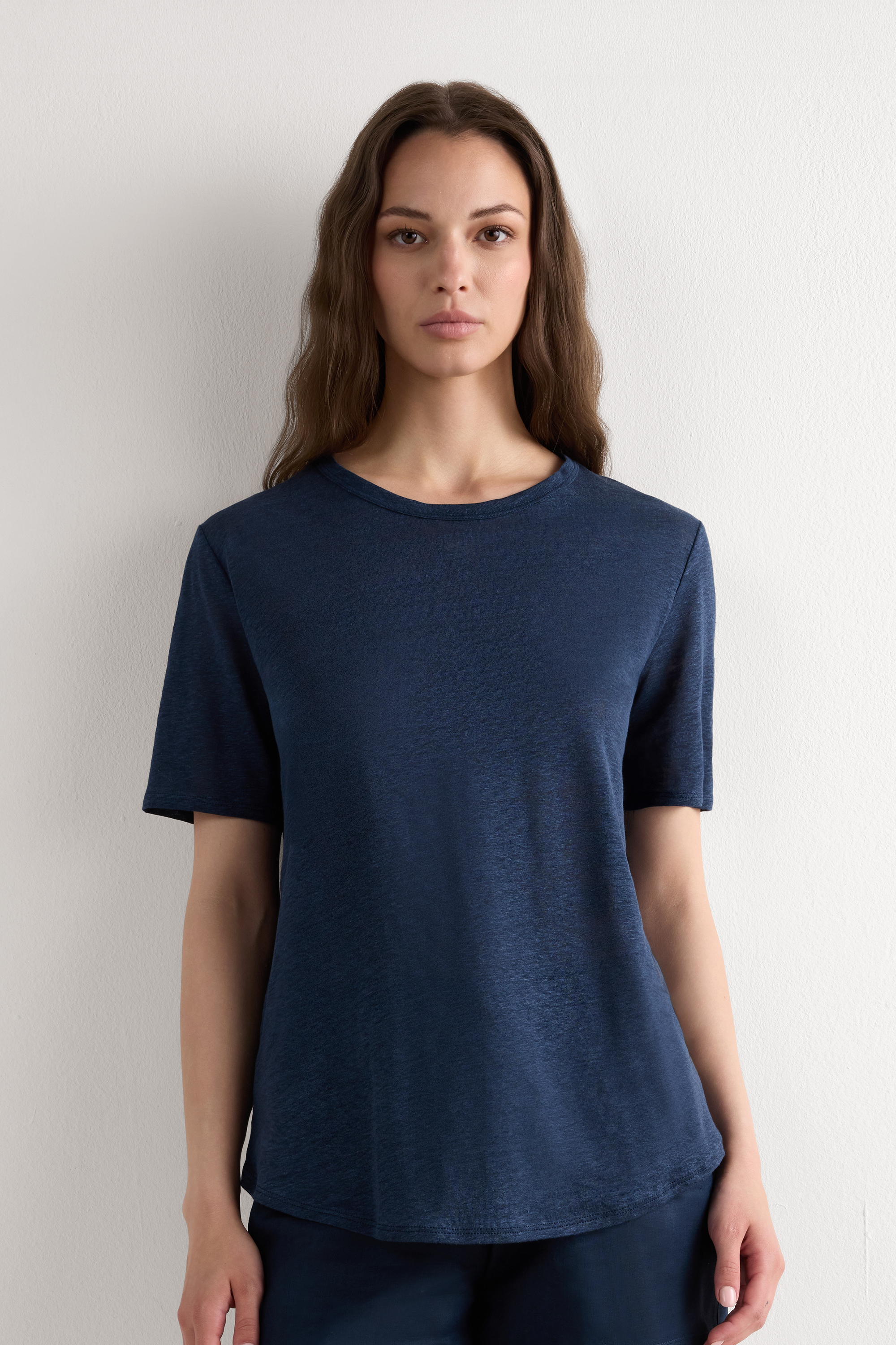 Maglia Manica Corta in Lino The Pure Linen