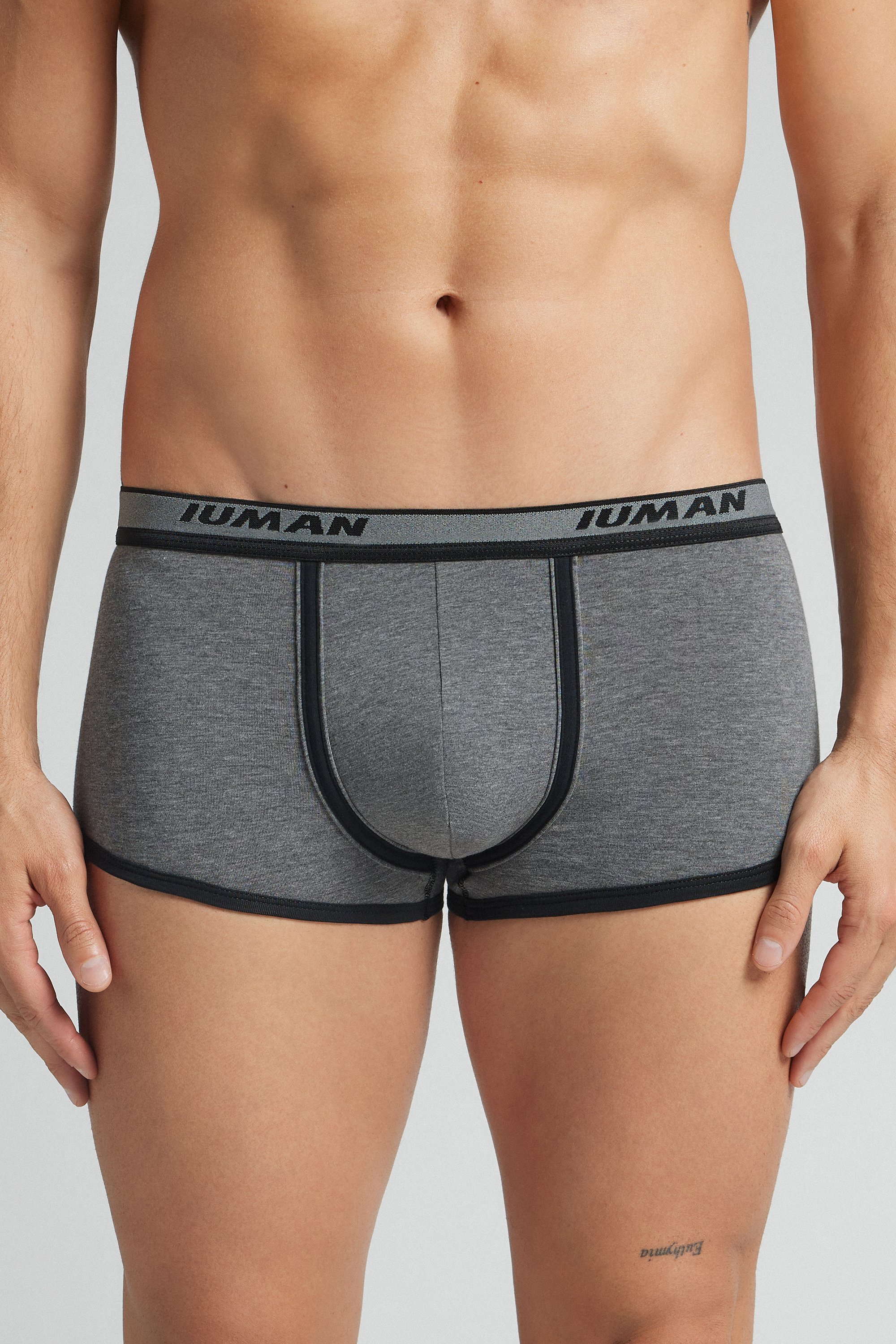 Boxer in Cotone Superior con Logo