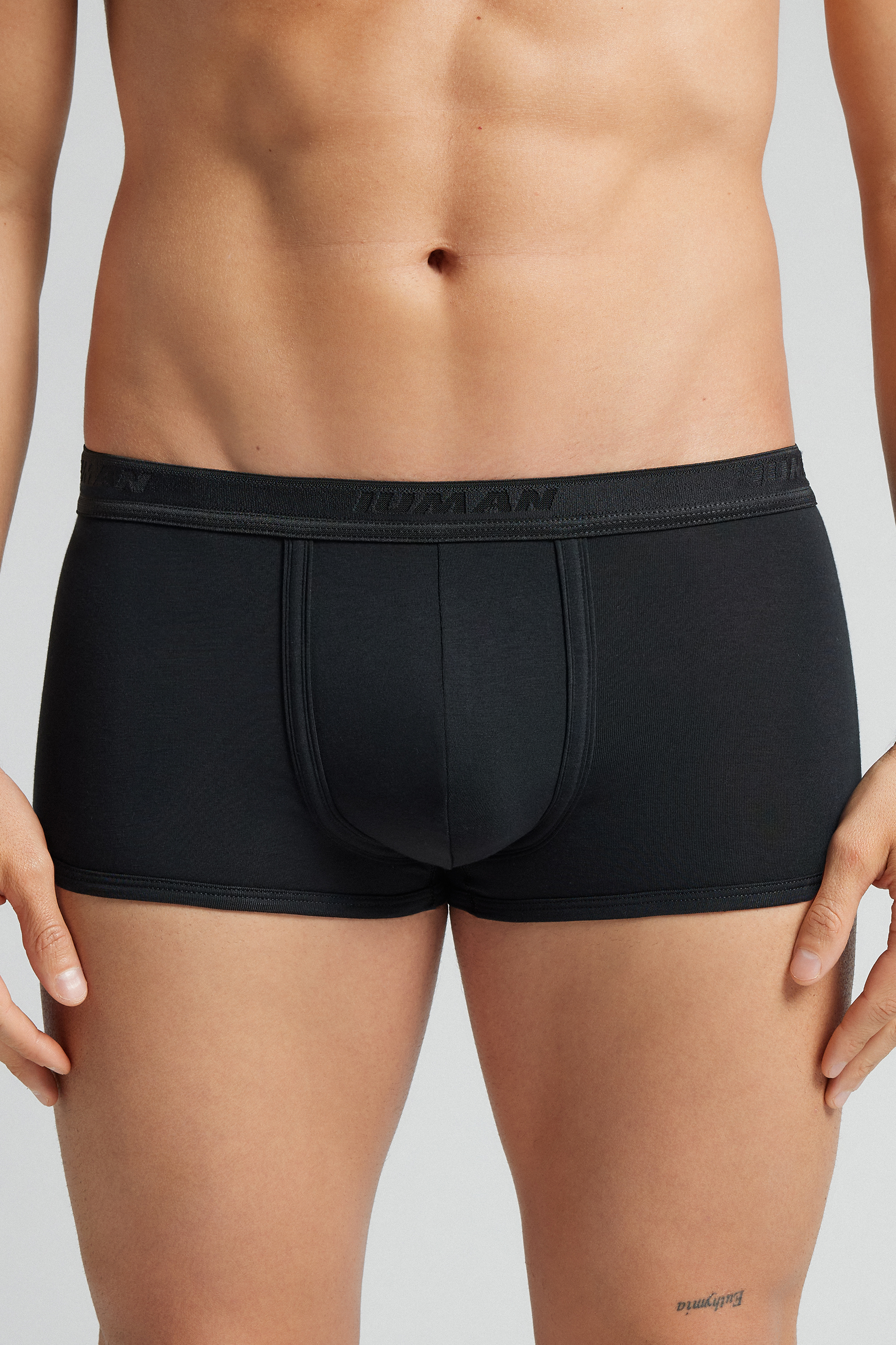 Boxer in Cotone Superior con Logo