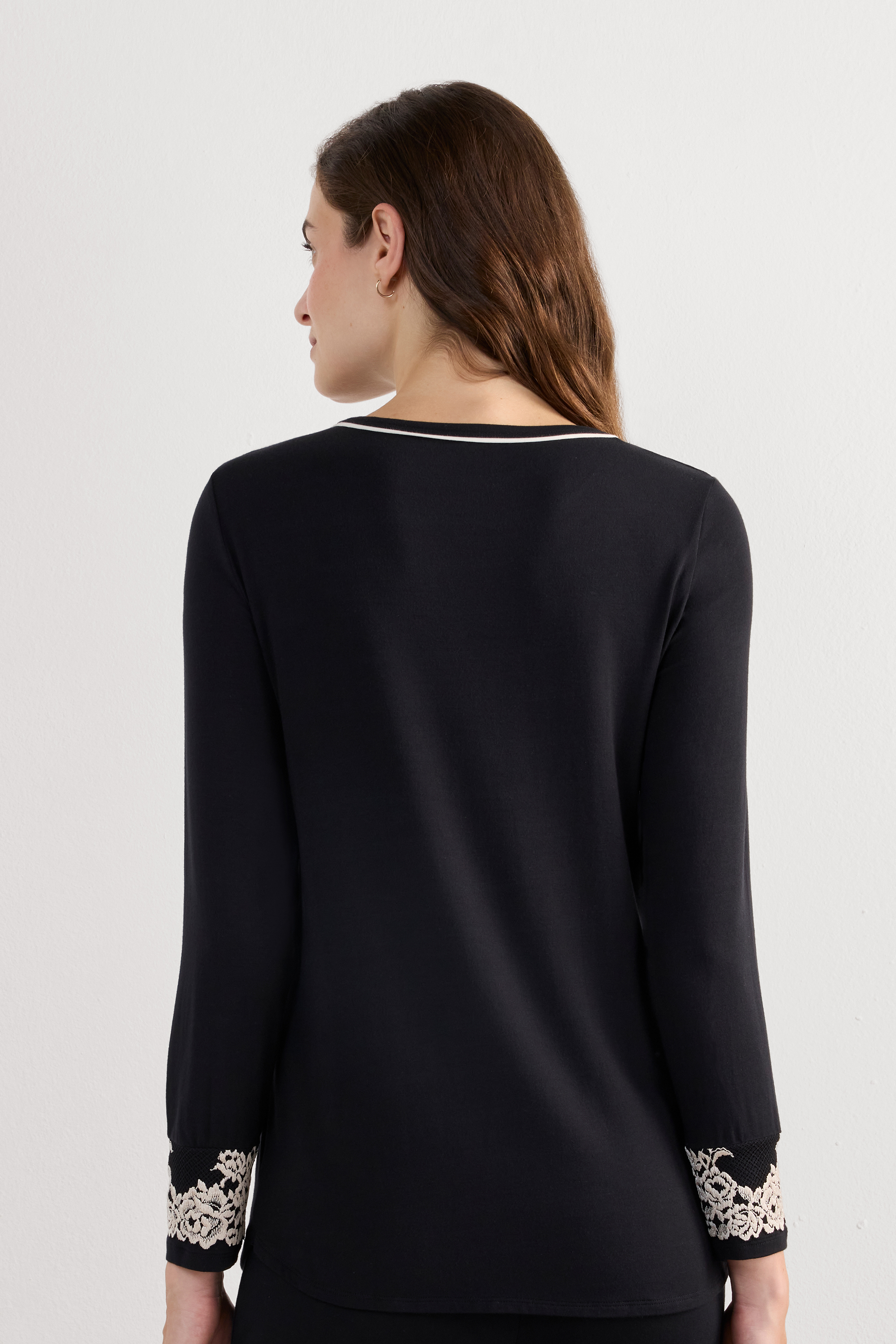 Maglia In Modal Pretty Flowers