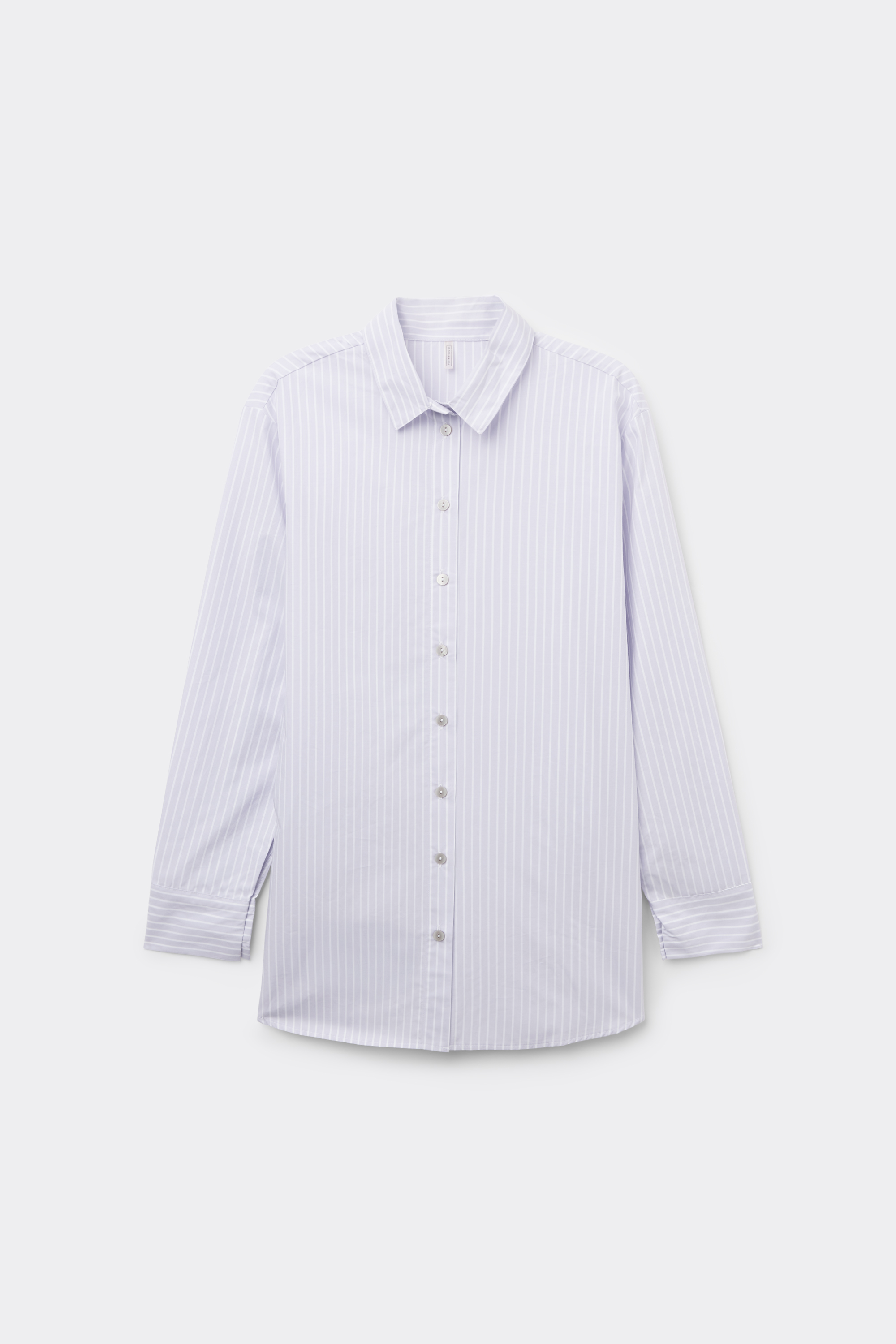 Camicia in Tela di Cotone a Righe Love Me Tender