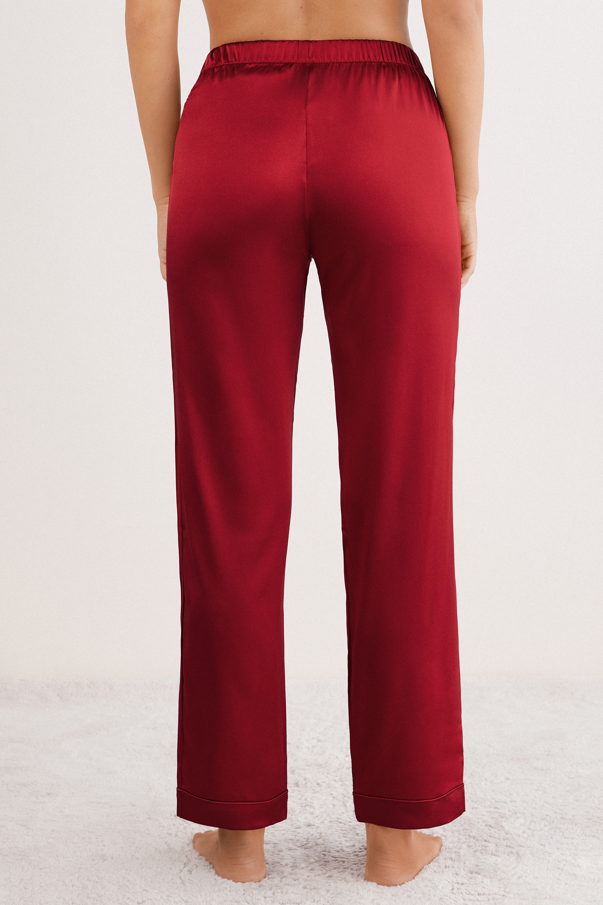 Pantalone lungo in Seta