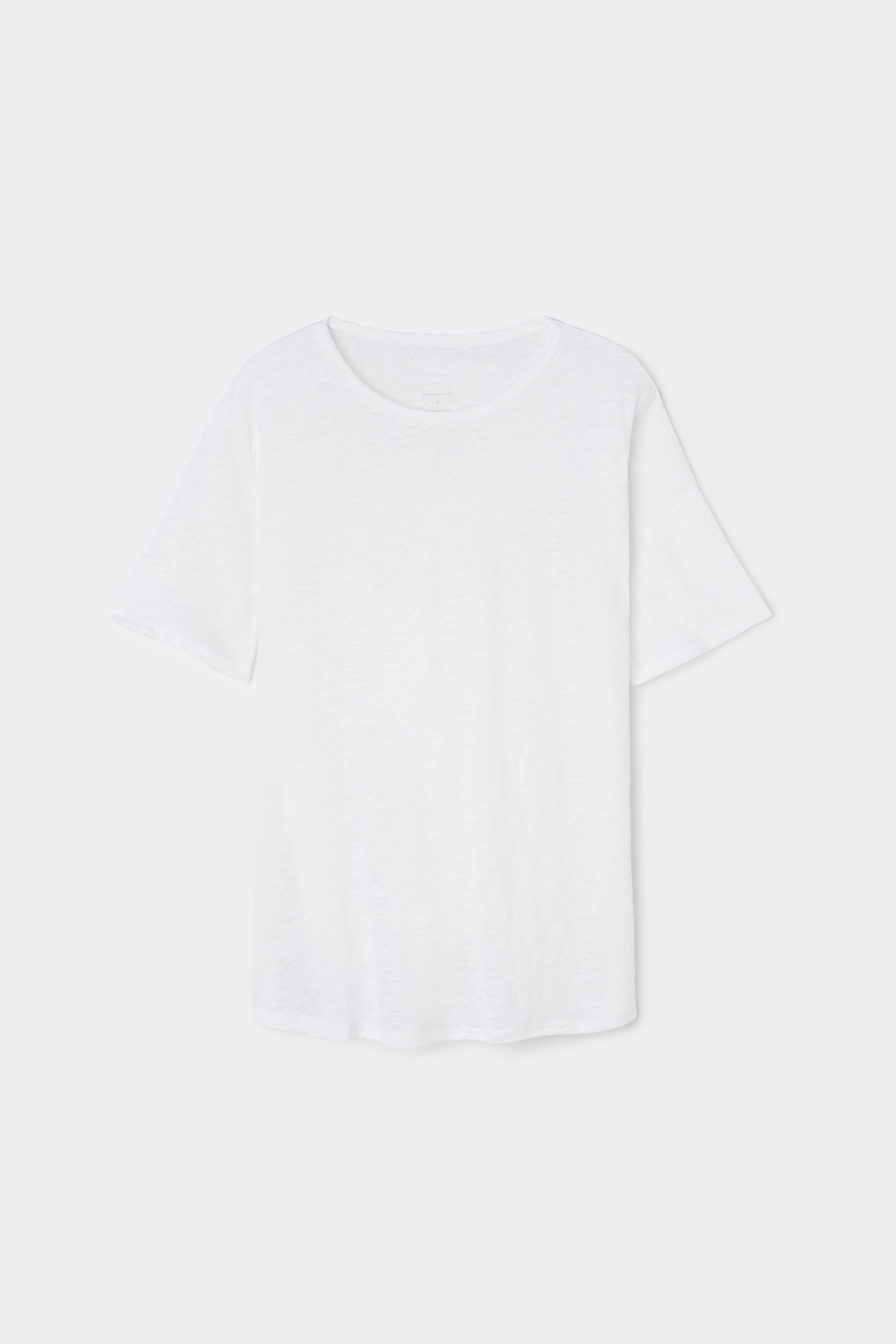 Maglia Manica Corta in Lino The Pure Linen