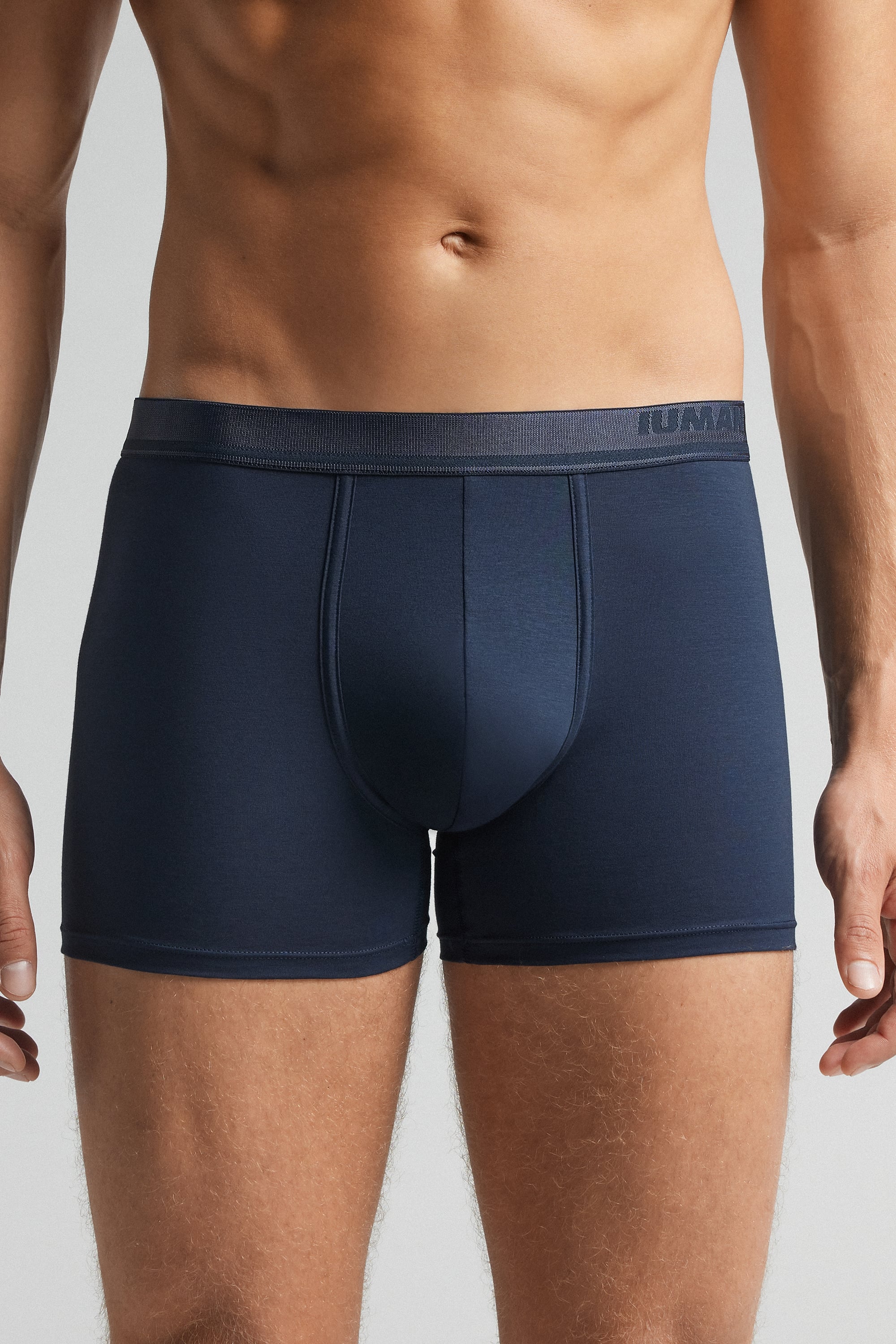 Boxer in Cotone Mercerizzato filo Premium con Logo