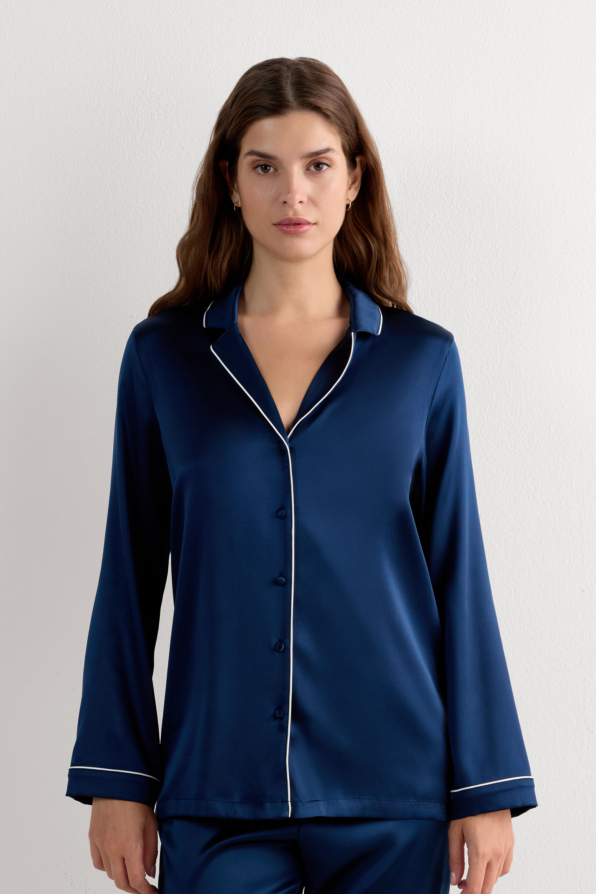 Maglia in Seta a Taglio Uomo