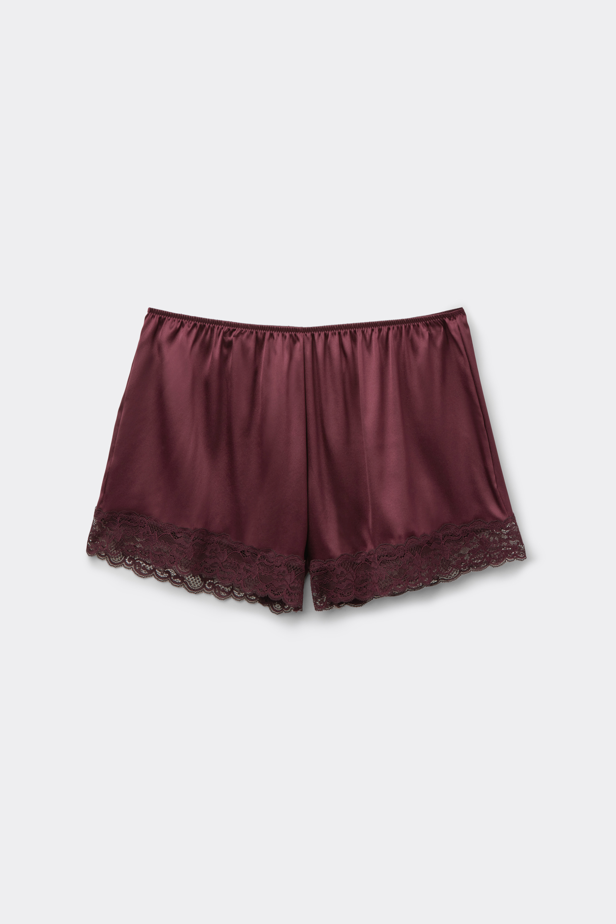 Pantaloncino in Seta con Pizzo