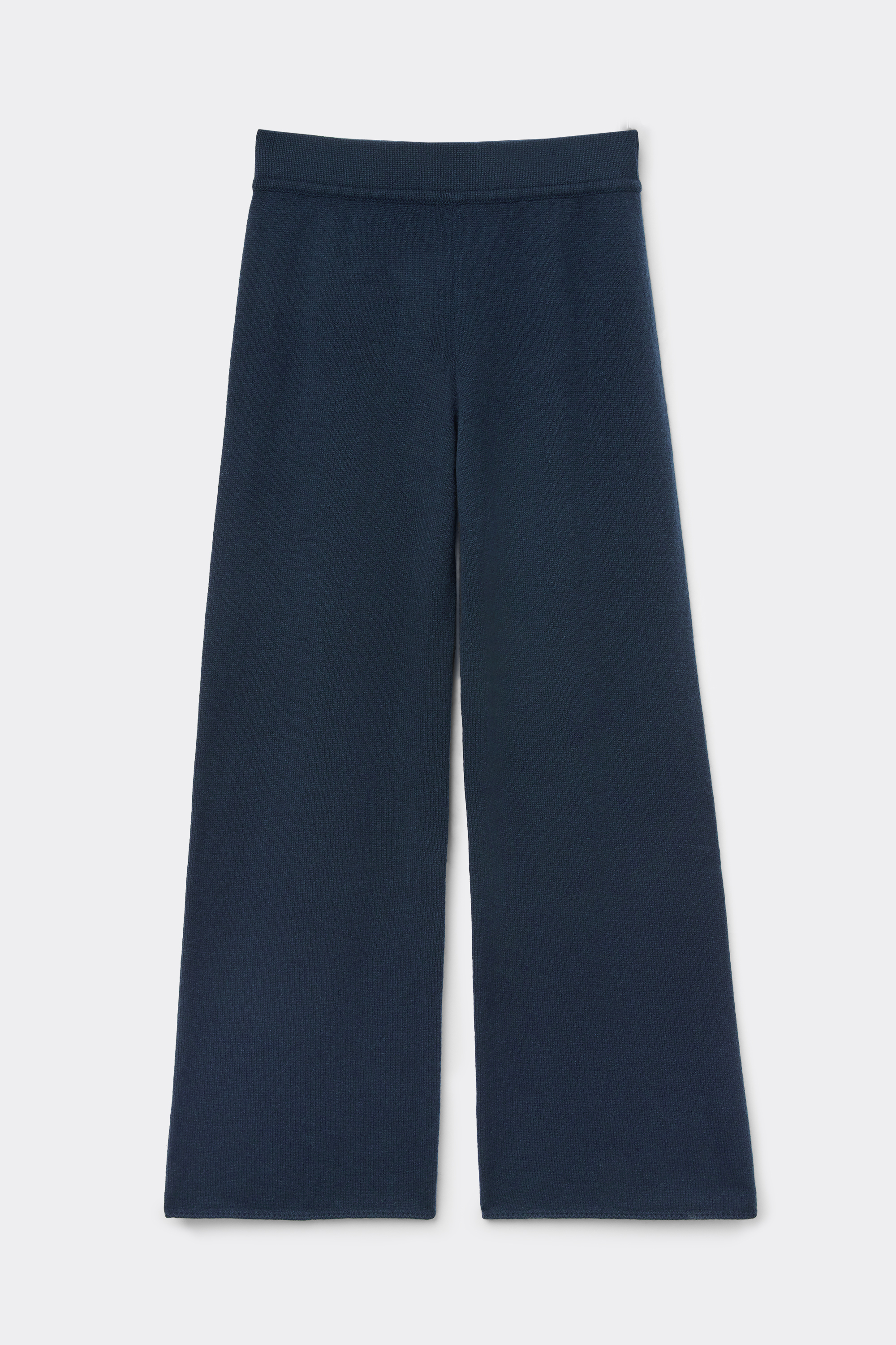 Pantaloni Lunghi a Palazzo 100% Cashmere