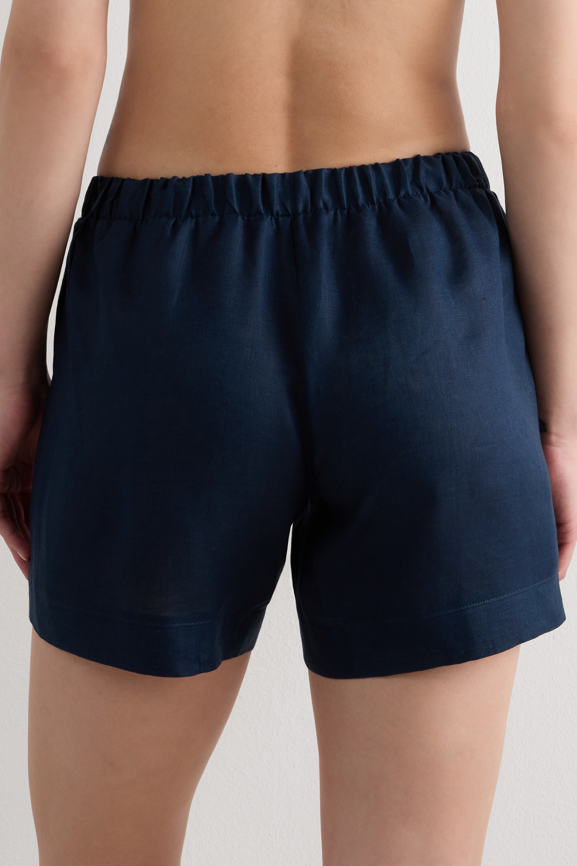 Pantaloncino in Tela di Lino The Pure Linen
