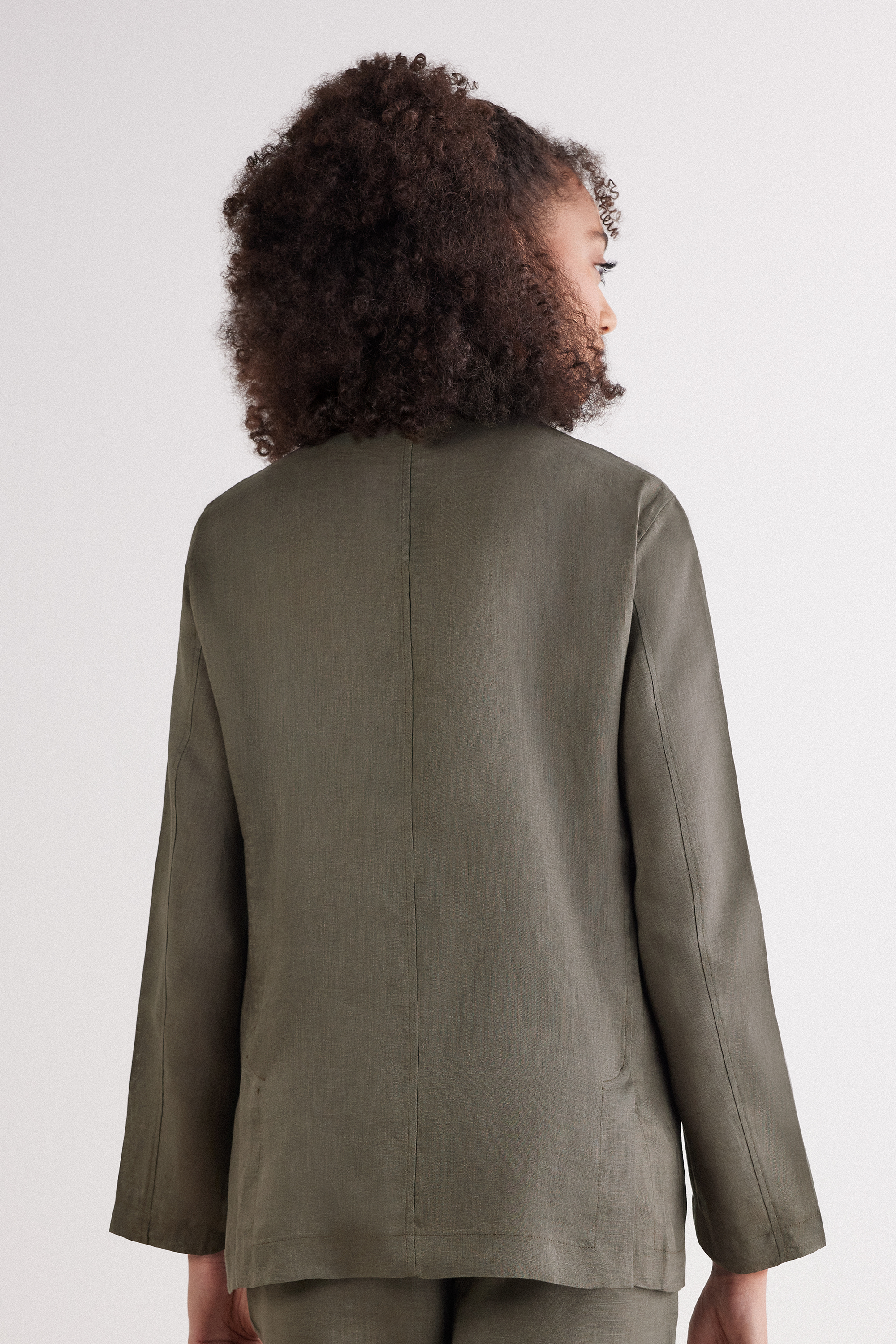 Giacca in Tela di Lino The Pure Linen