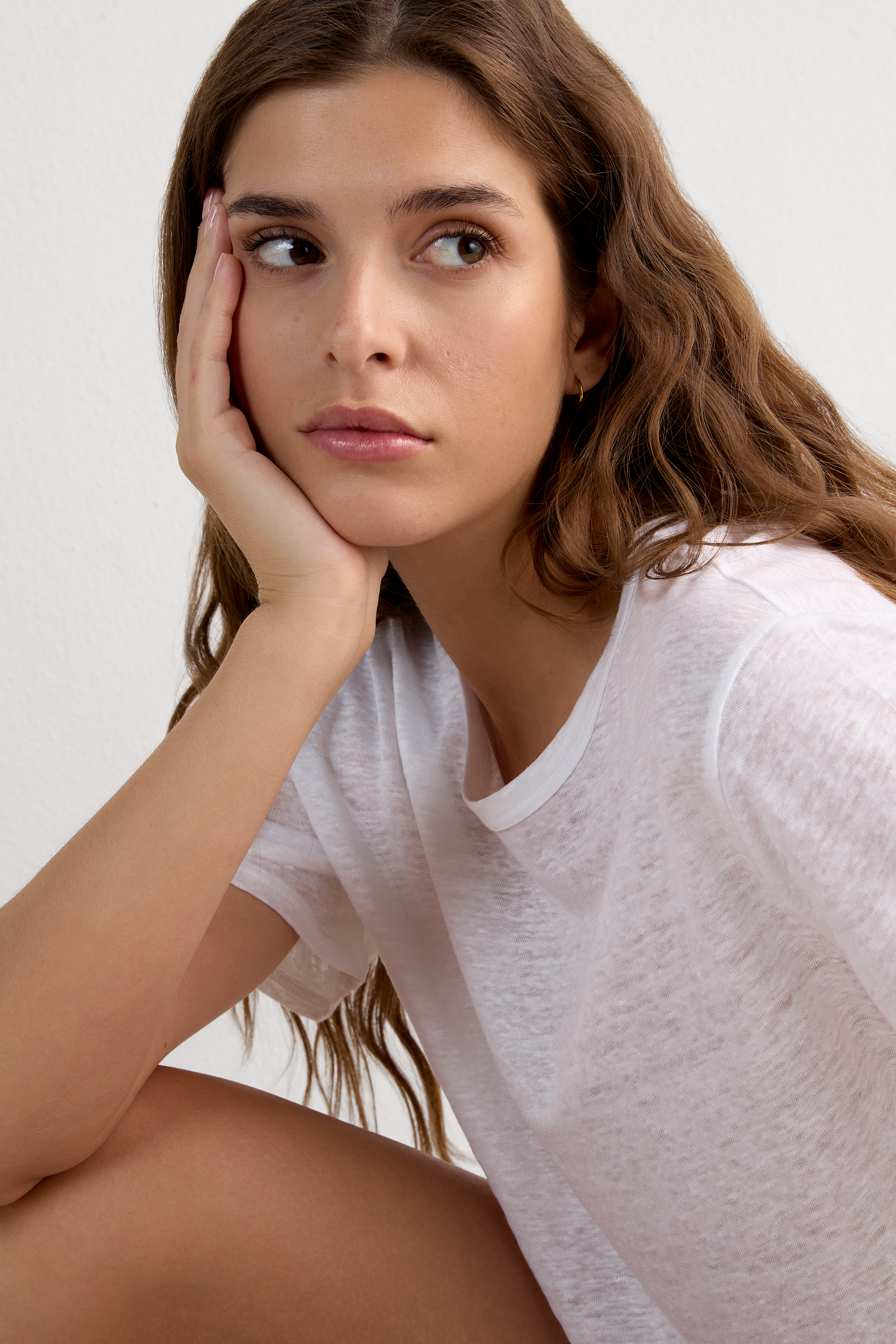 Maglia Manica Corta in Lino The Pure Linen