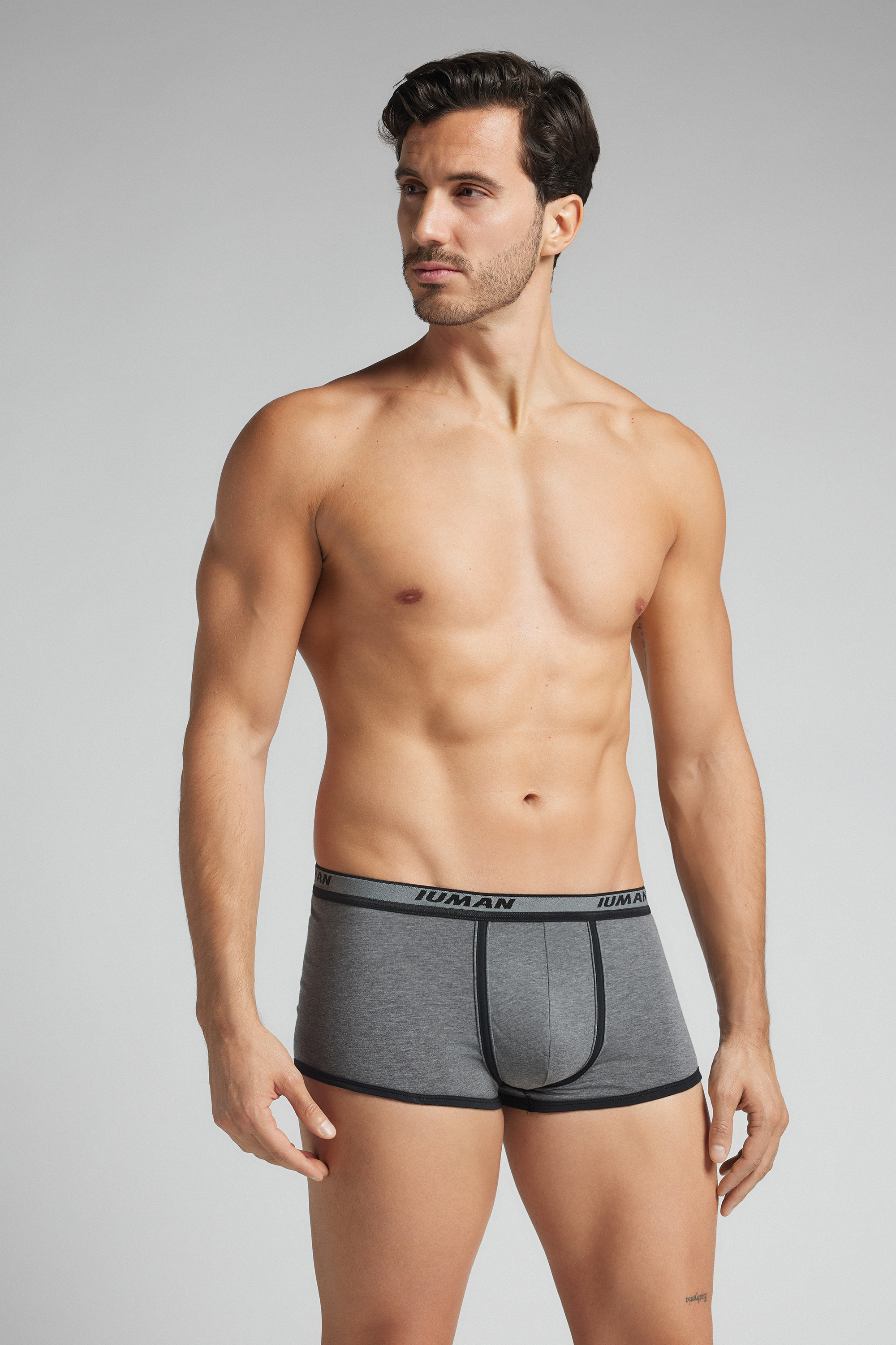 Boxer in Cotone Superior con Logo
