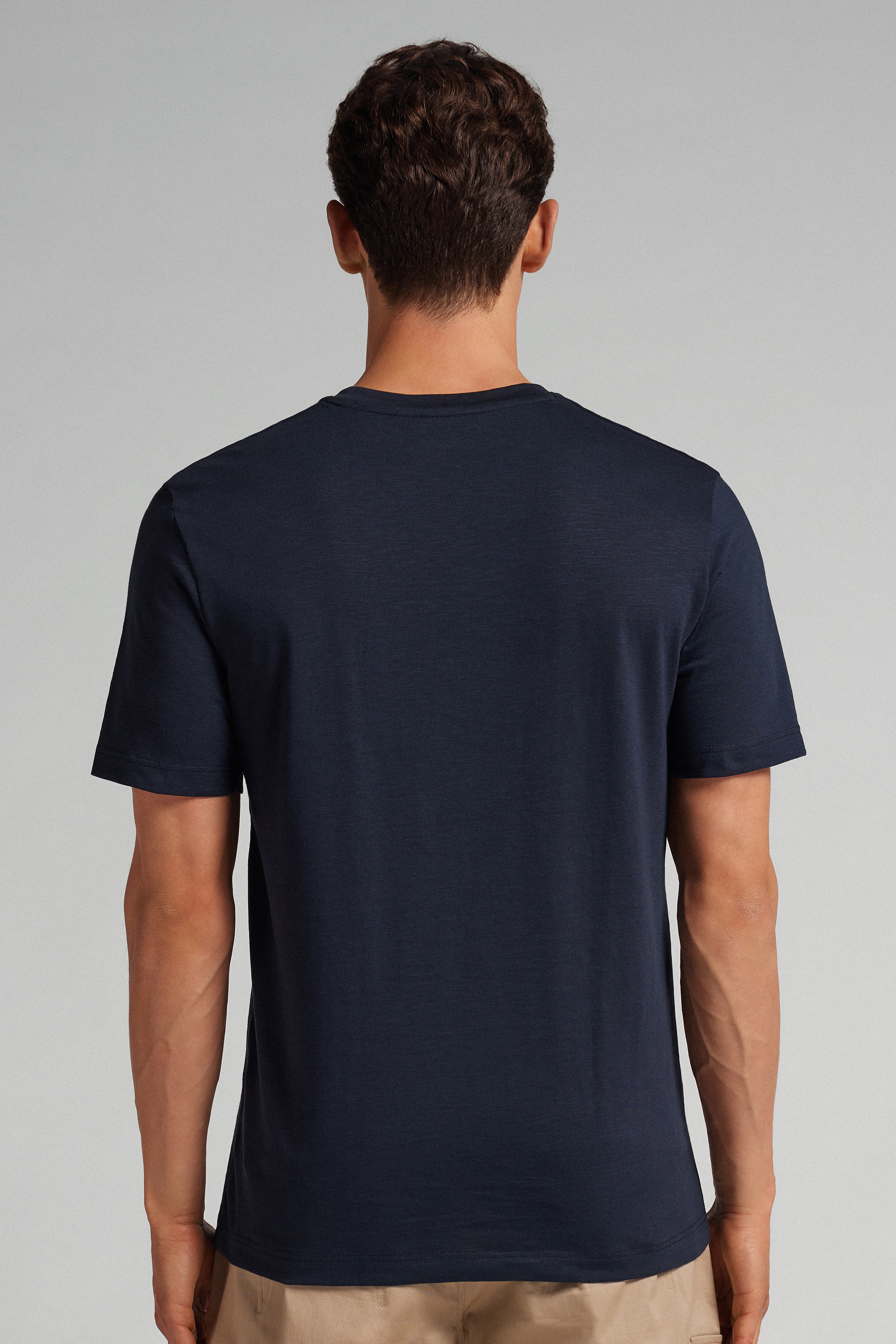 T-shirt in Cotone Fiammato