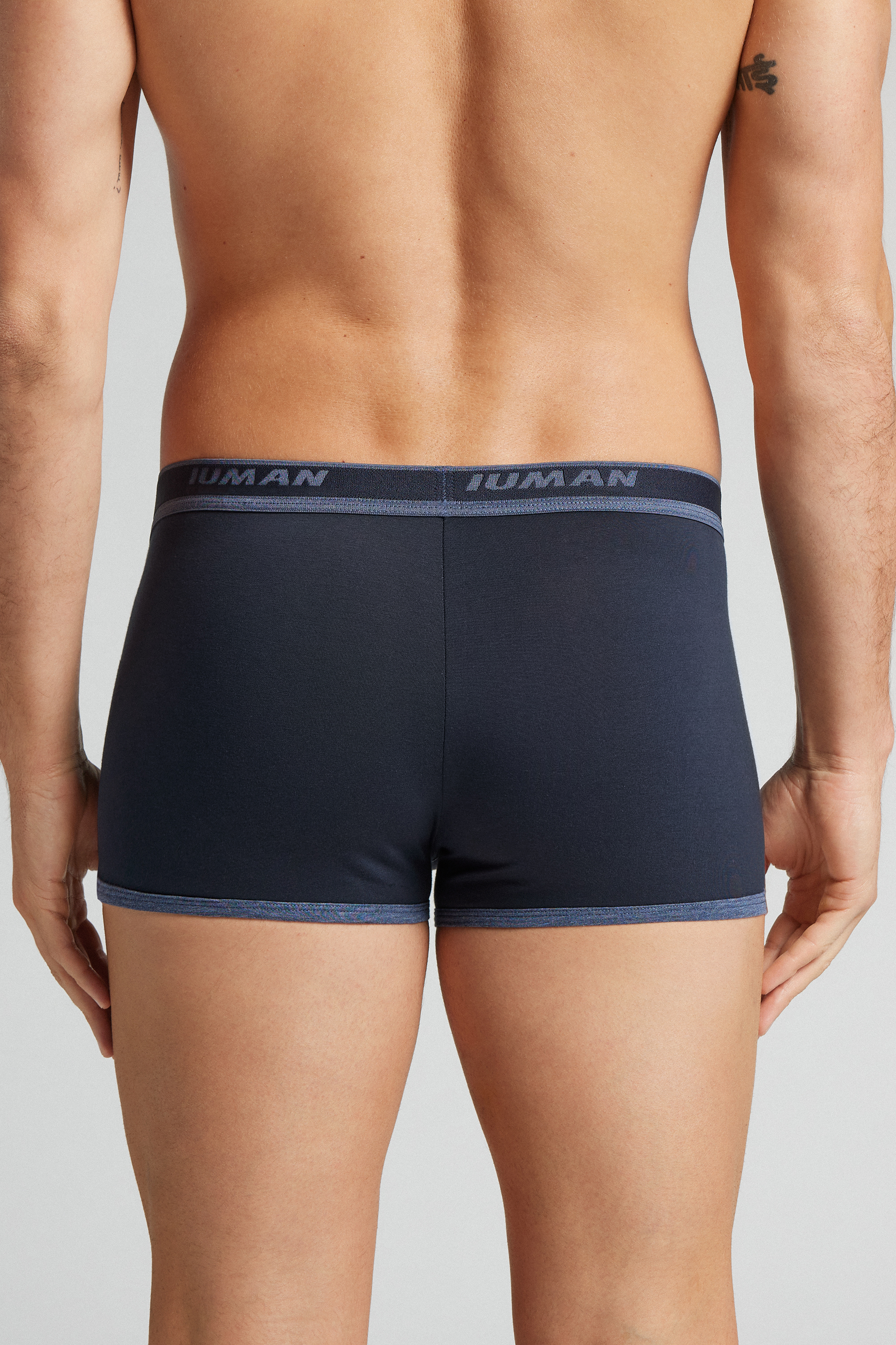 Boxer in Cotone Superior con Logo