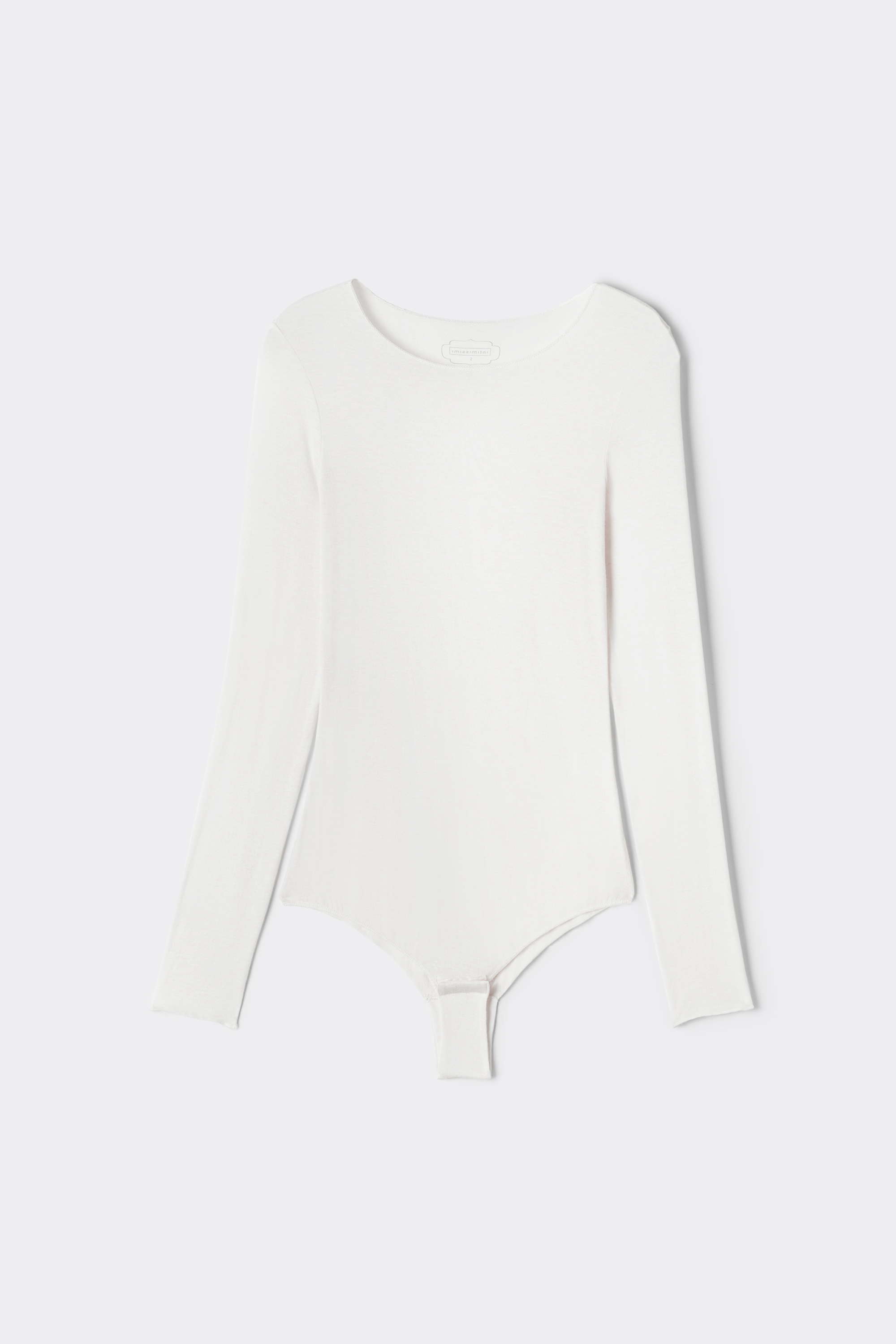 Body a Manica Lunga in Modal Cashmere Ultralight