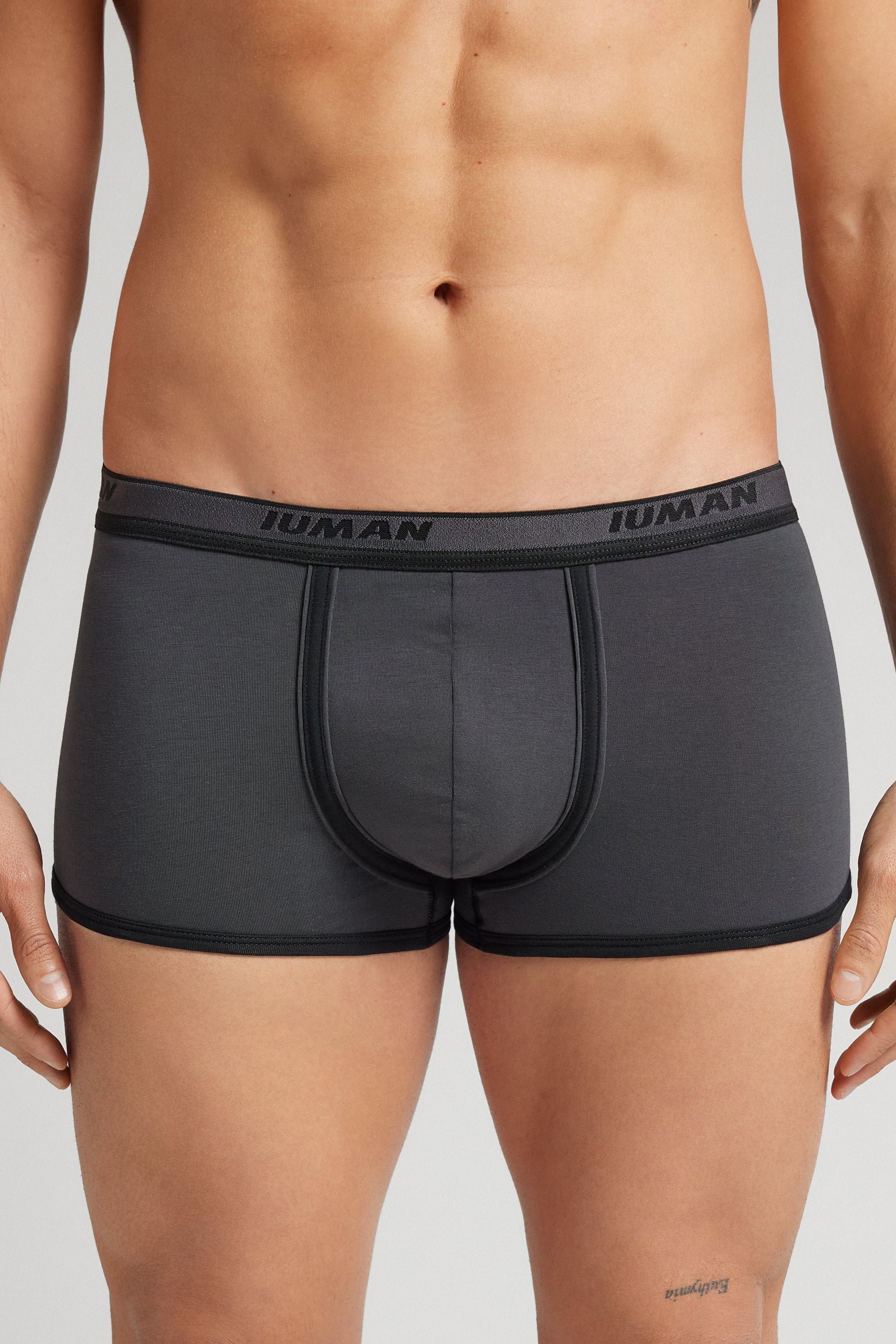 Boxer in Cotone Superior con Logo