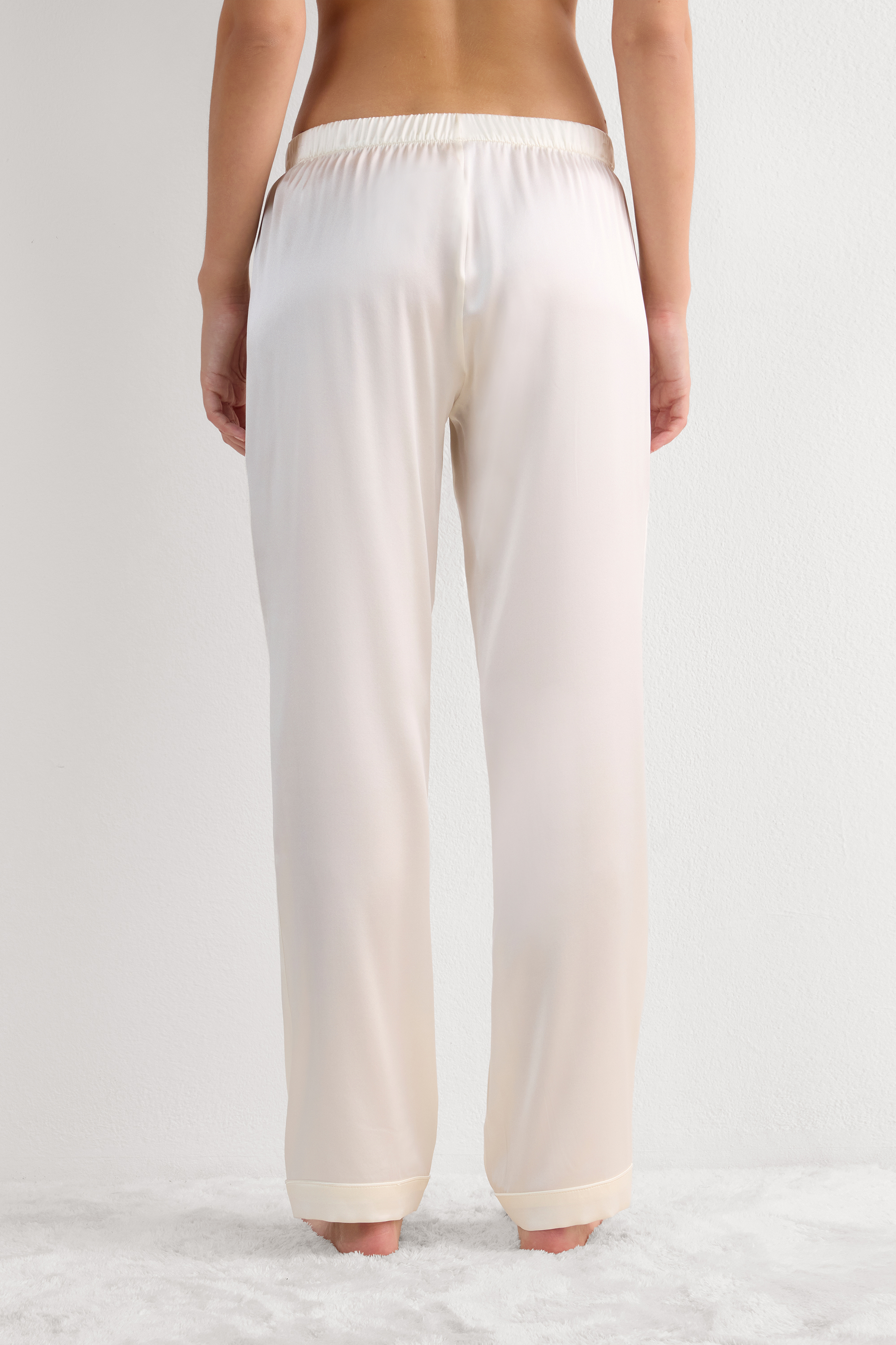 Pantalone lungo in Seta