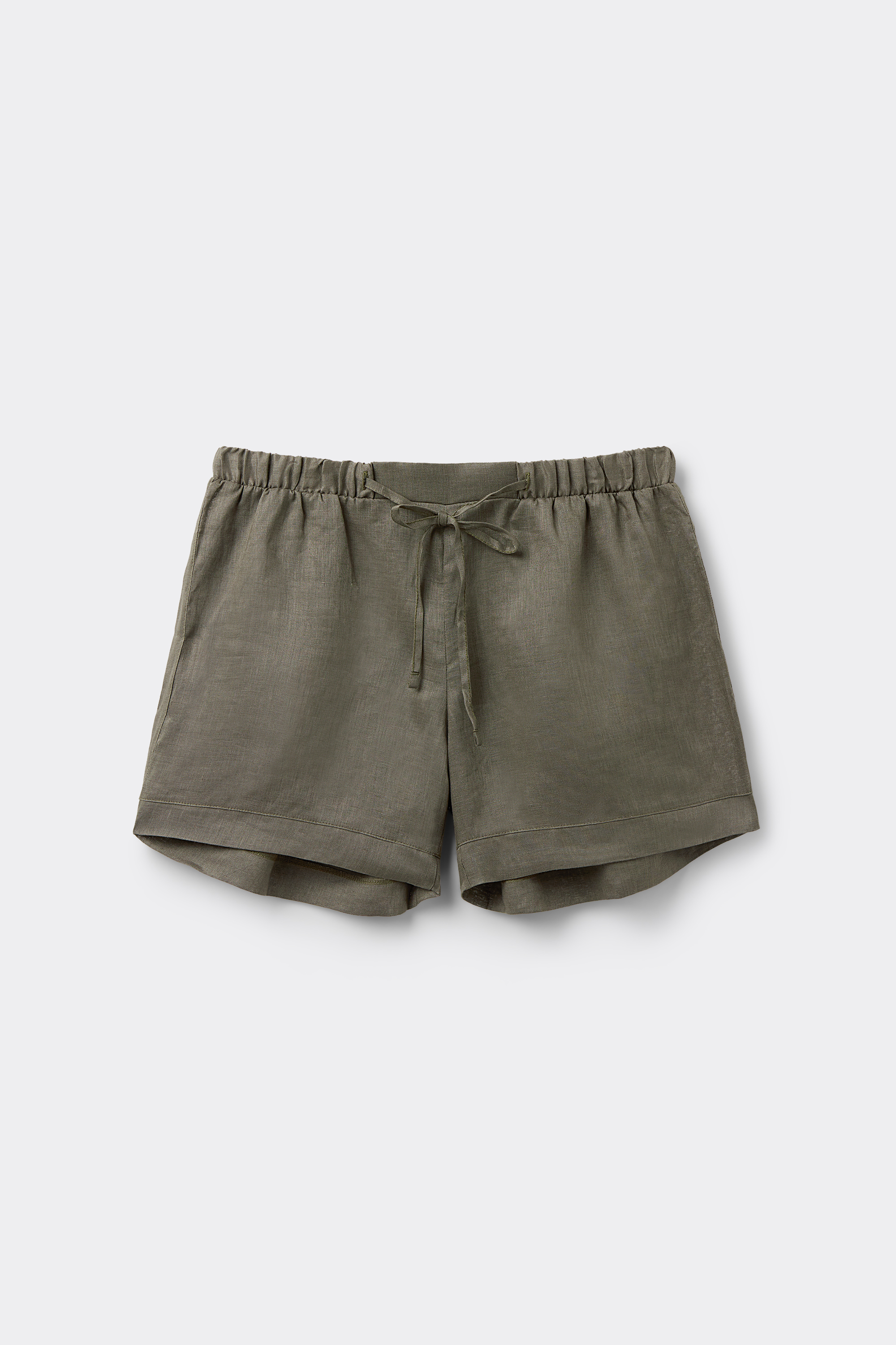 Pantaloncino in Tela di Lino The Pure Linen
