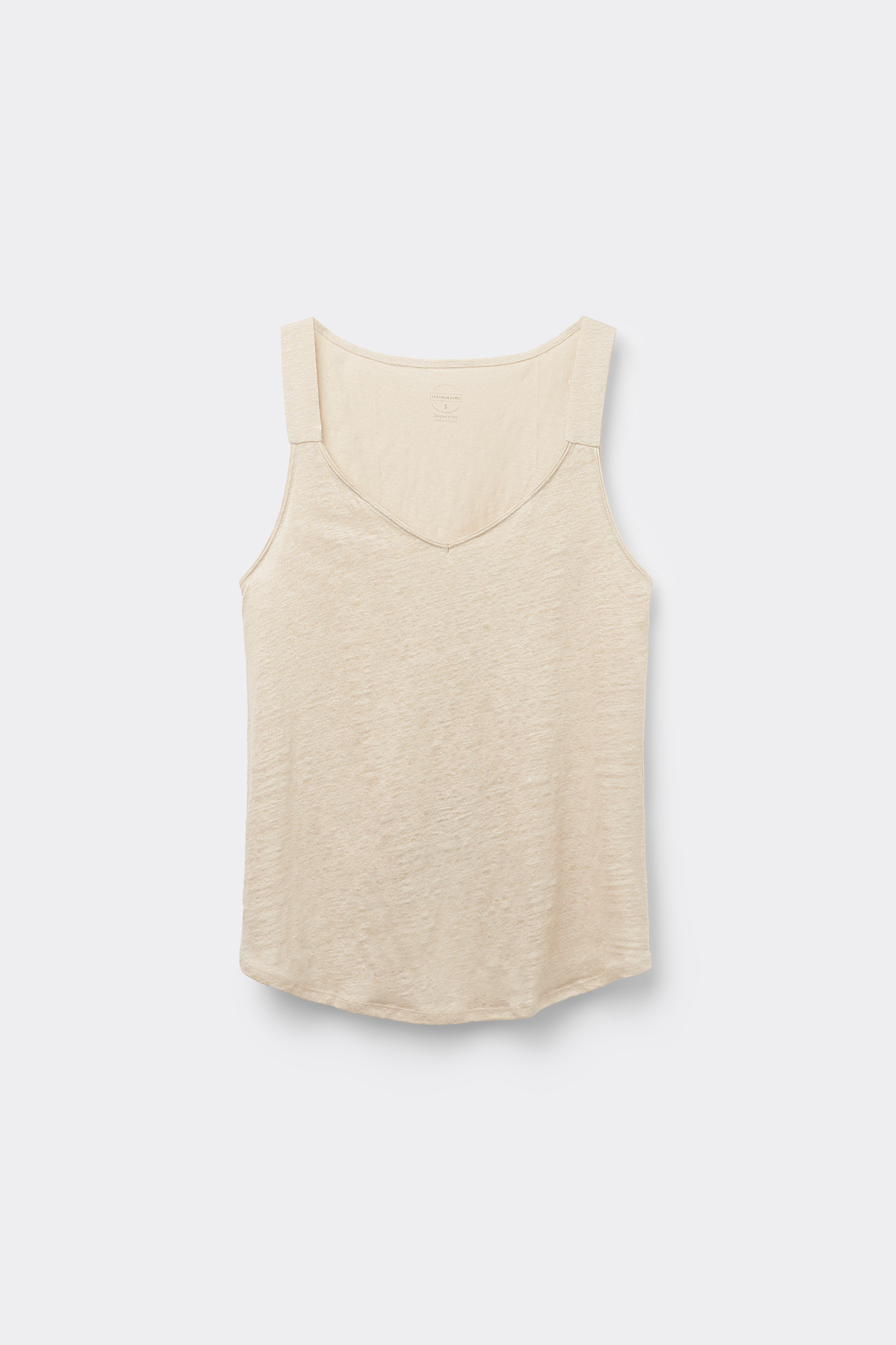 Canotta in Lino The Pure Linen