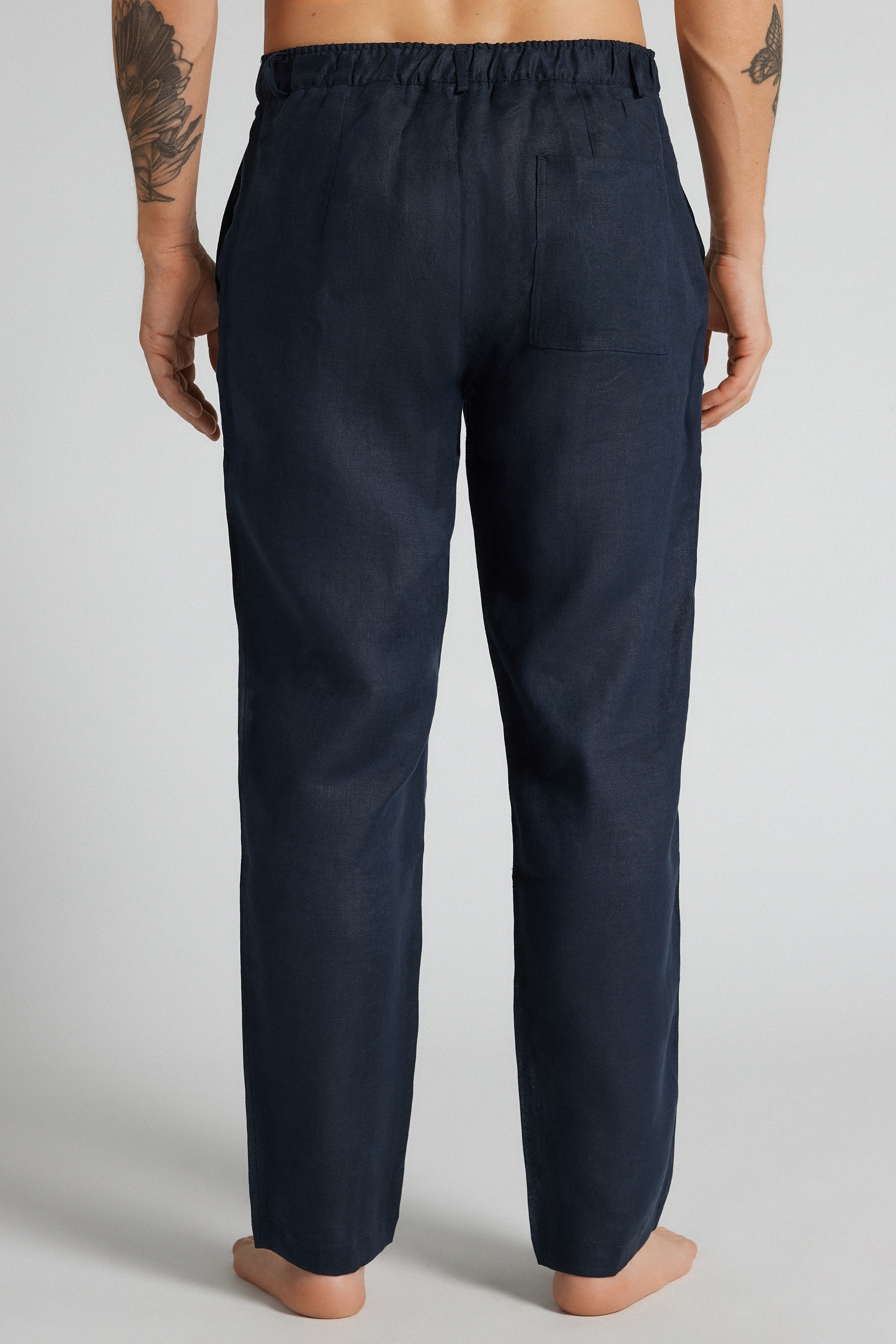 Pantaloni Lunghi in 100% Lino