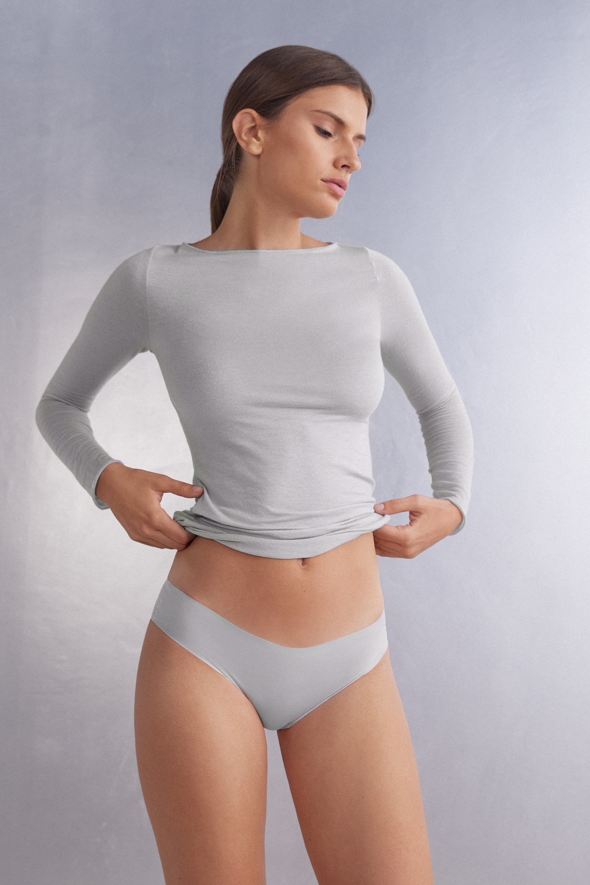 Slip Senza Cuciture in Microfibra
