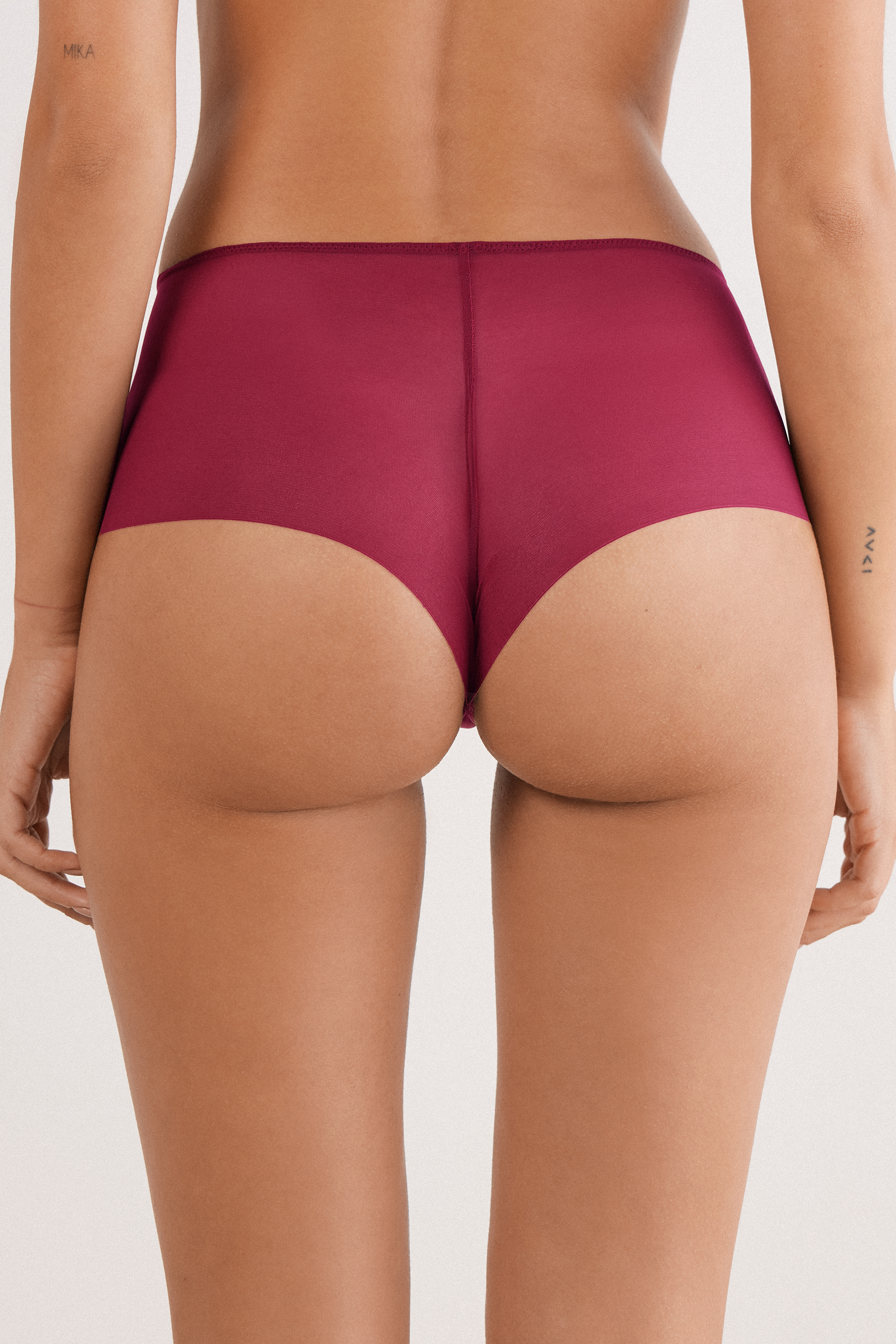 Culotte Brasiliana Vita Alta Sheer Glamour