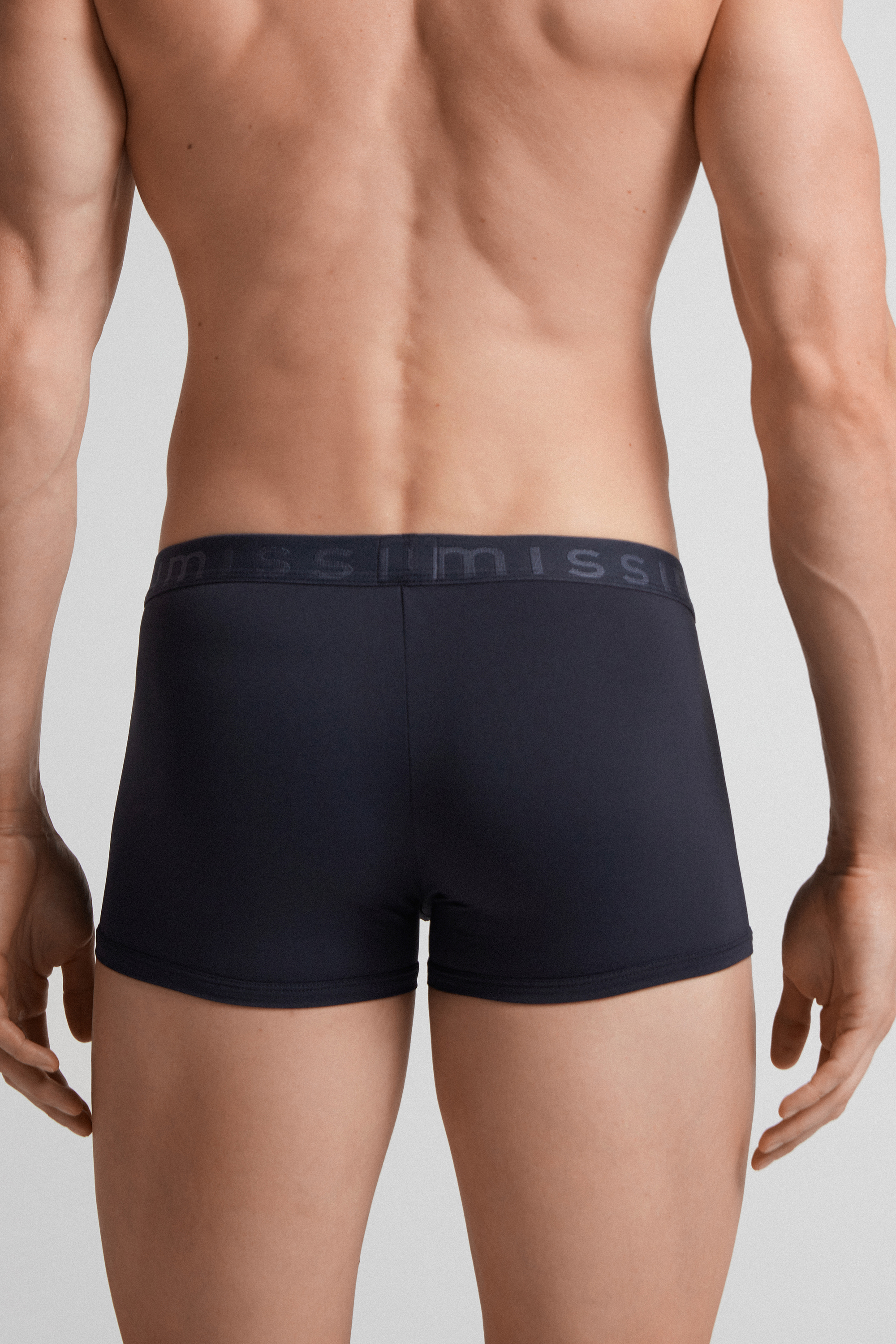 Boxer in Microfibra con Logo