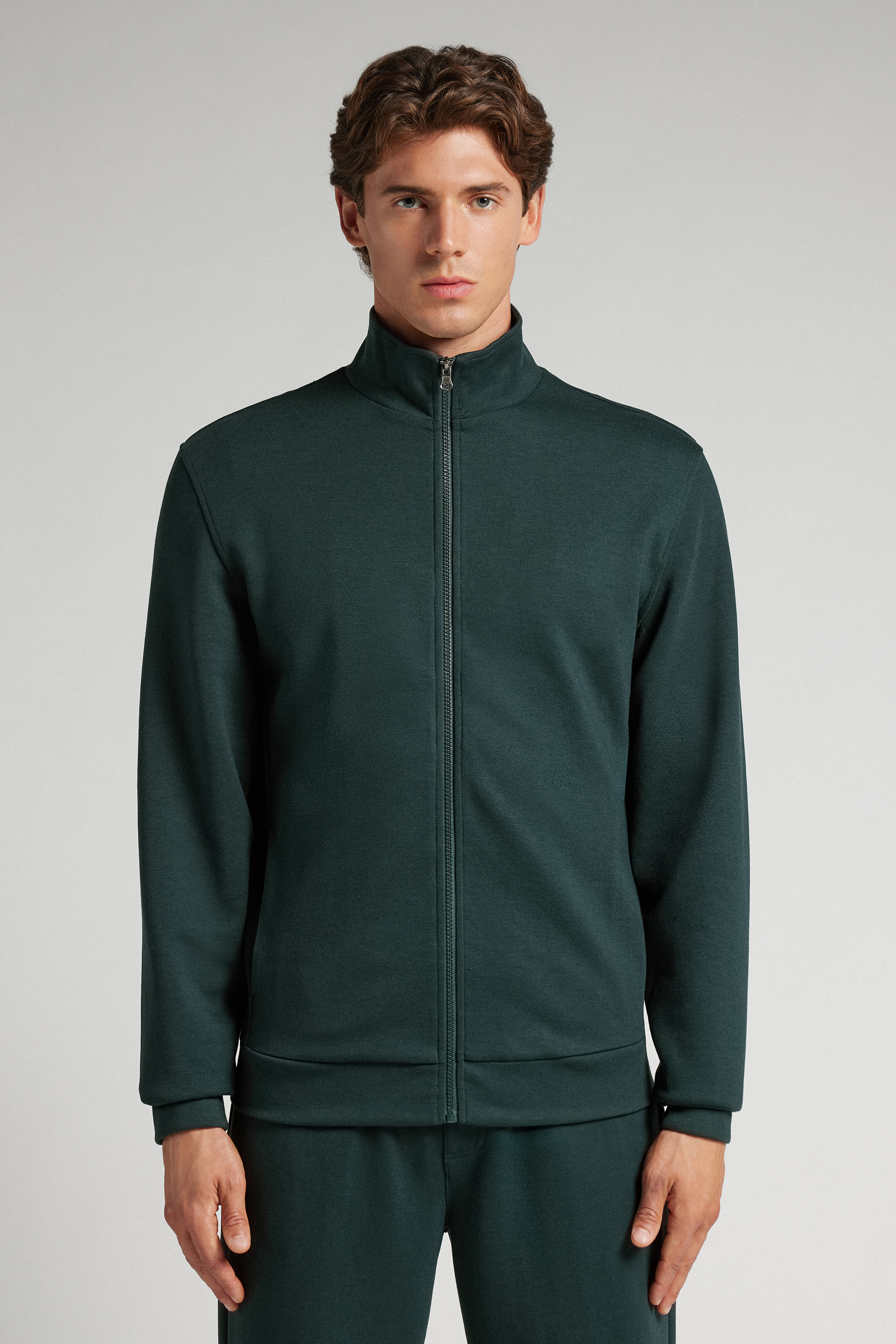 Felpa Tecnica con Zip